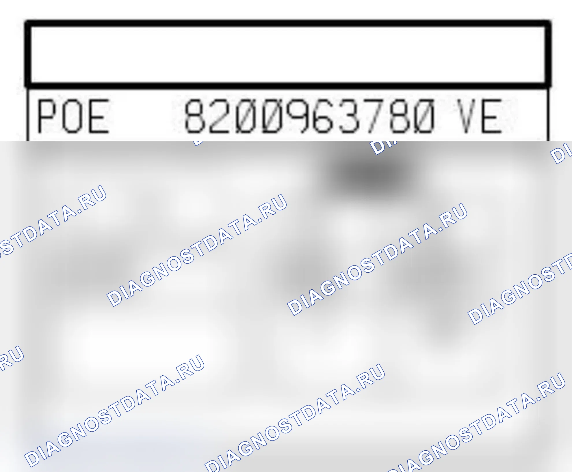 Распиновка разъёма 845 — Подушка безоп. пасс. № 2. Renault Megane III