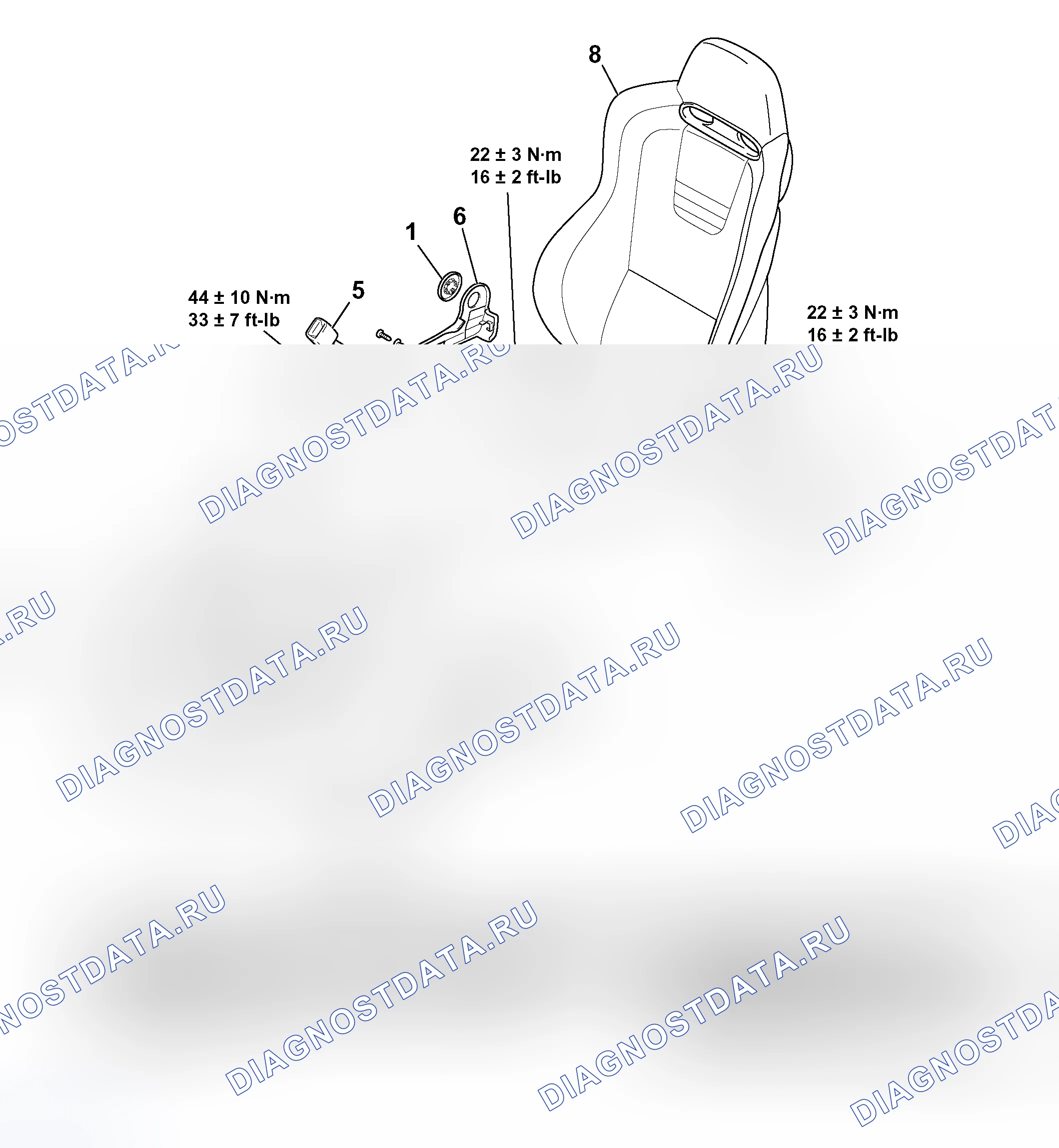 Рис. 13: РАЗБОРКА И СБОРКА. Mitsubishi Lancer IX рестайлинг