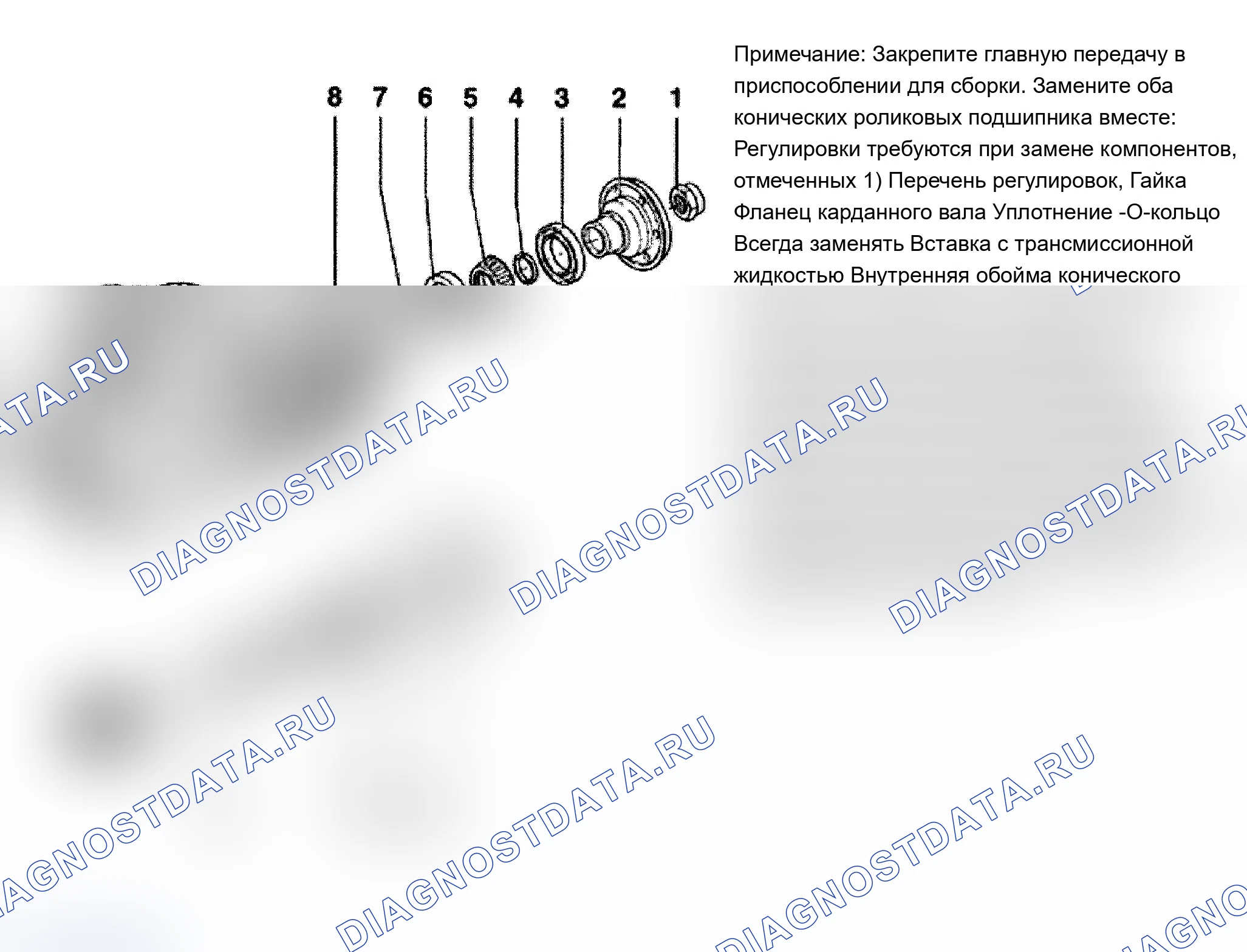 Рис. 248: Снятие, установка, разборка и сборка. Audi A6 C5