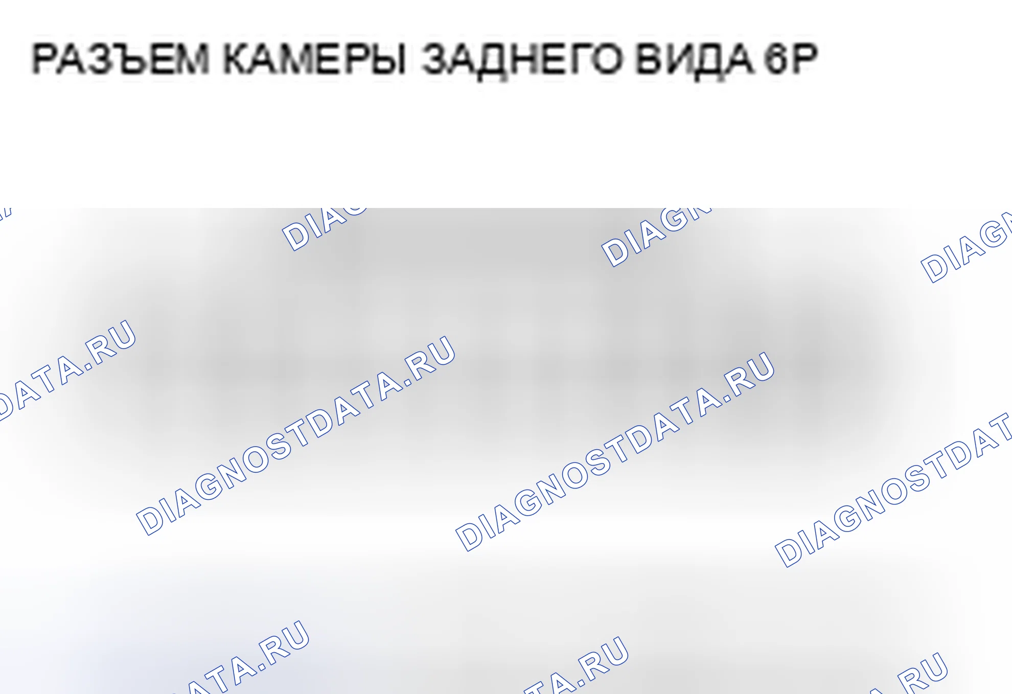 Рис. 14: Входы и выходы камеры заднего вида. Honda Insight ZE2 рестайлинг