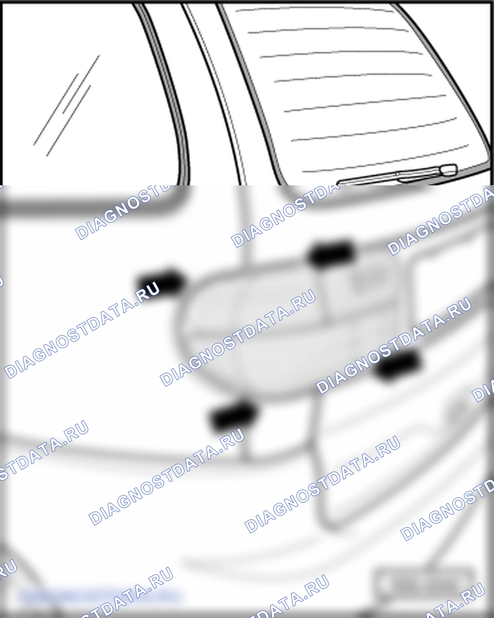 Задняя крышка. SEAT Alhambra I