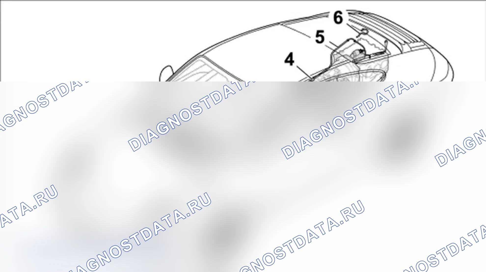 Рис. 226: Снятие заземляющего ремня и линии B + батареи. Porsche 911 GT3 997