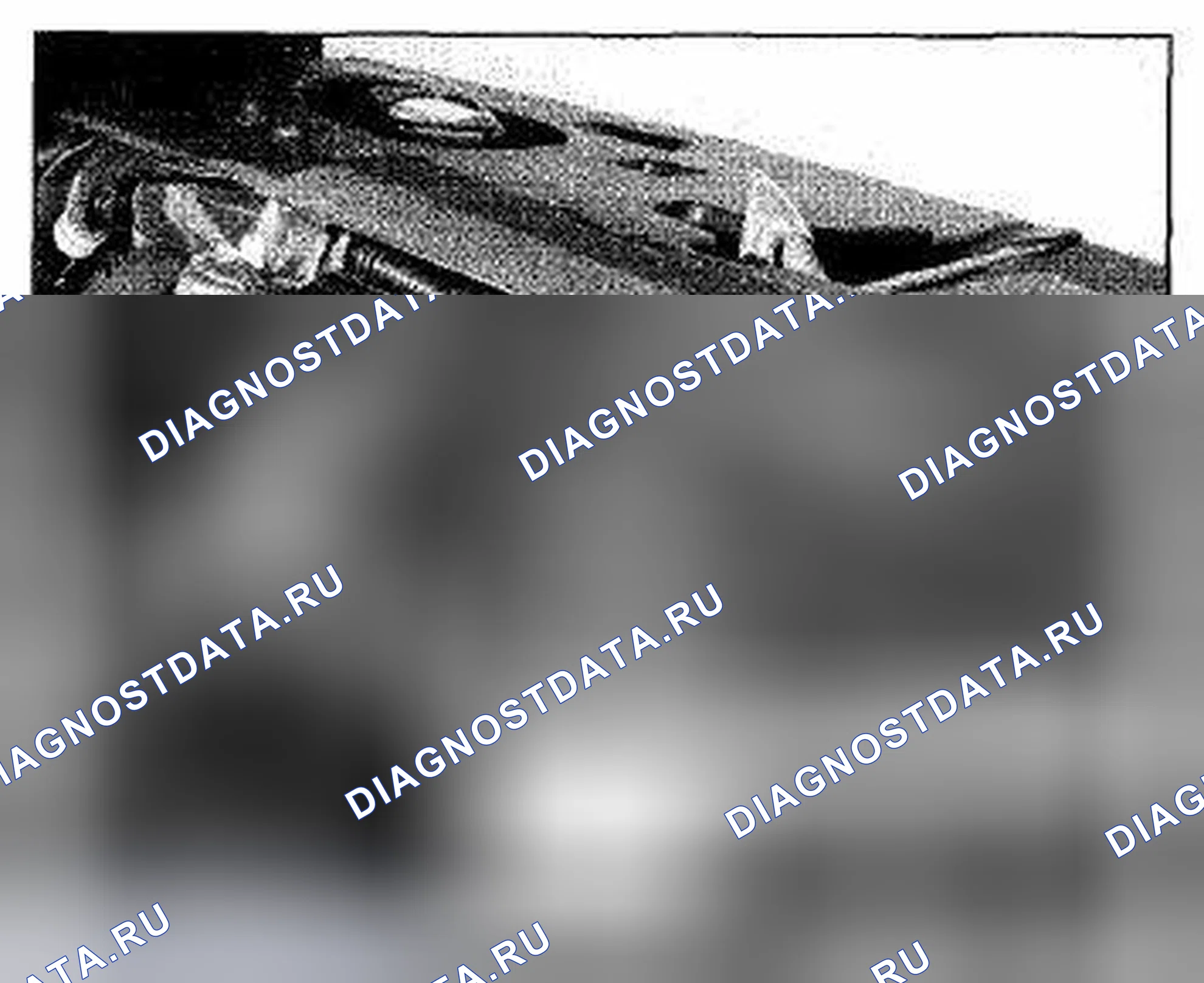 Рис. 403: Расположение компонентов передней части моторного отсека (безопасности) (фото 28). Honda CR-V III рестайлинг