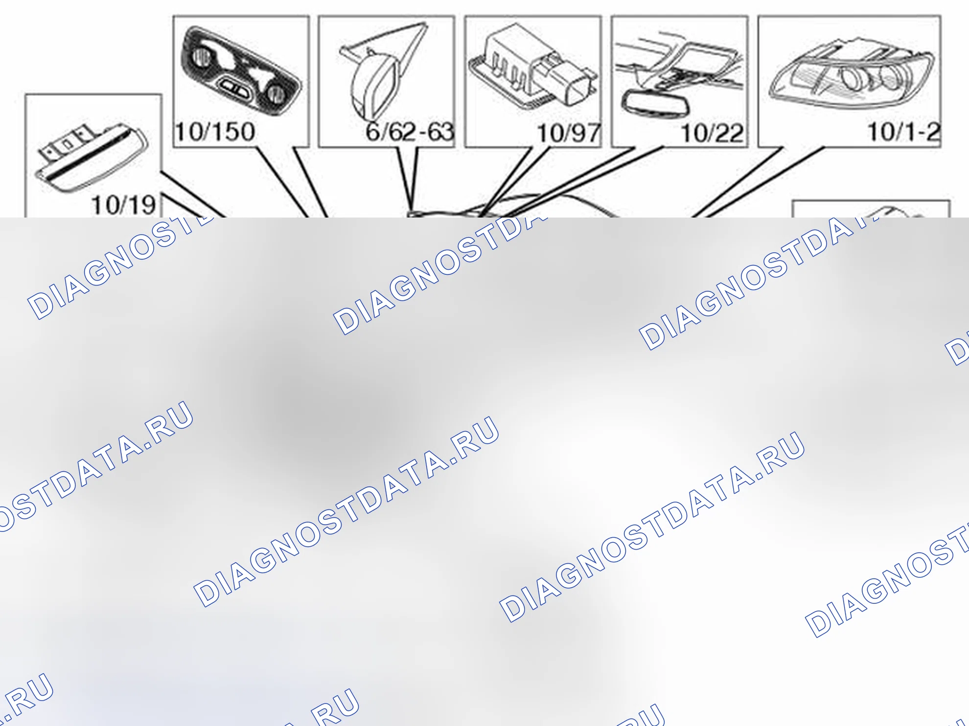 Рис. 64: ФУНКЦИИ СВЕТА. Volvo S40 II рестайлинг