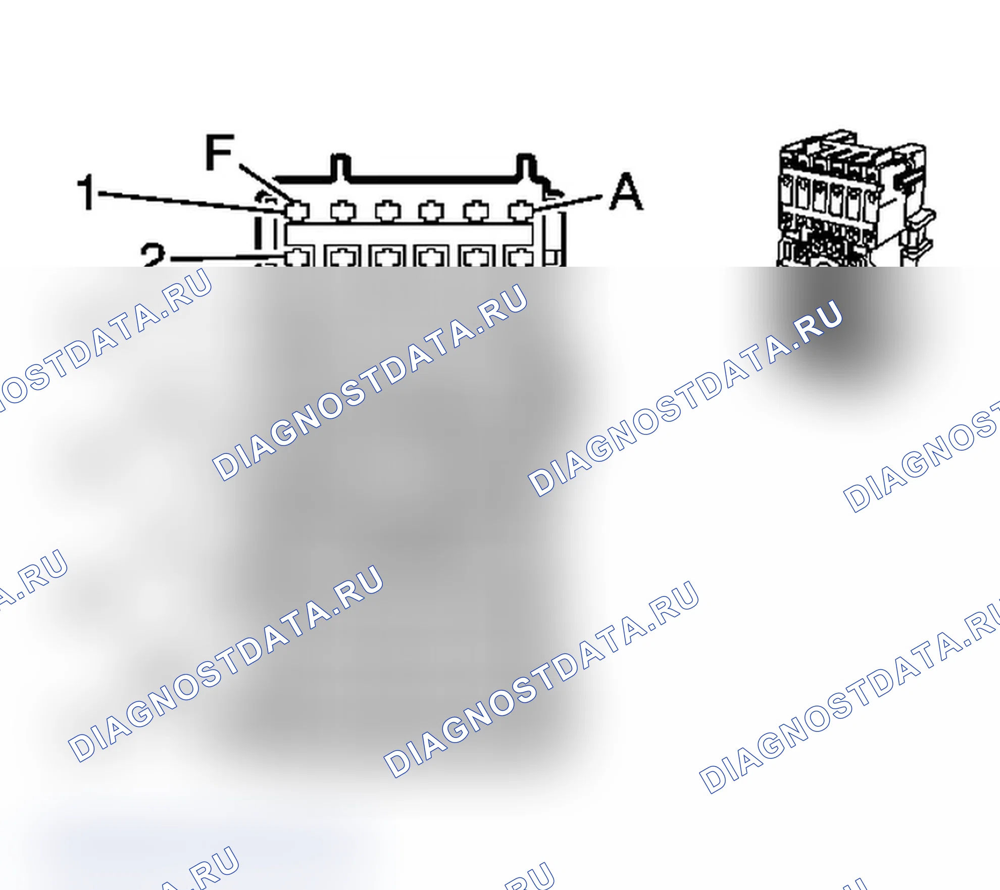 Рис. 120: Блок предохранителей - Underhood C2. Kia Rio II