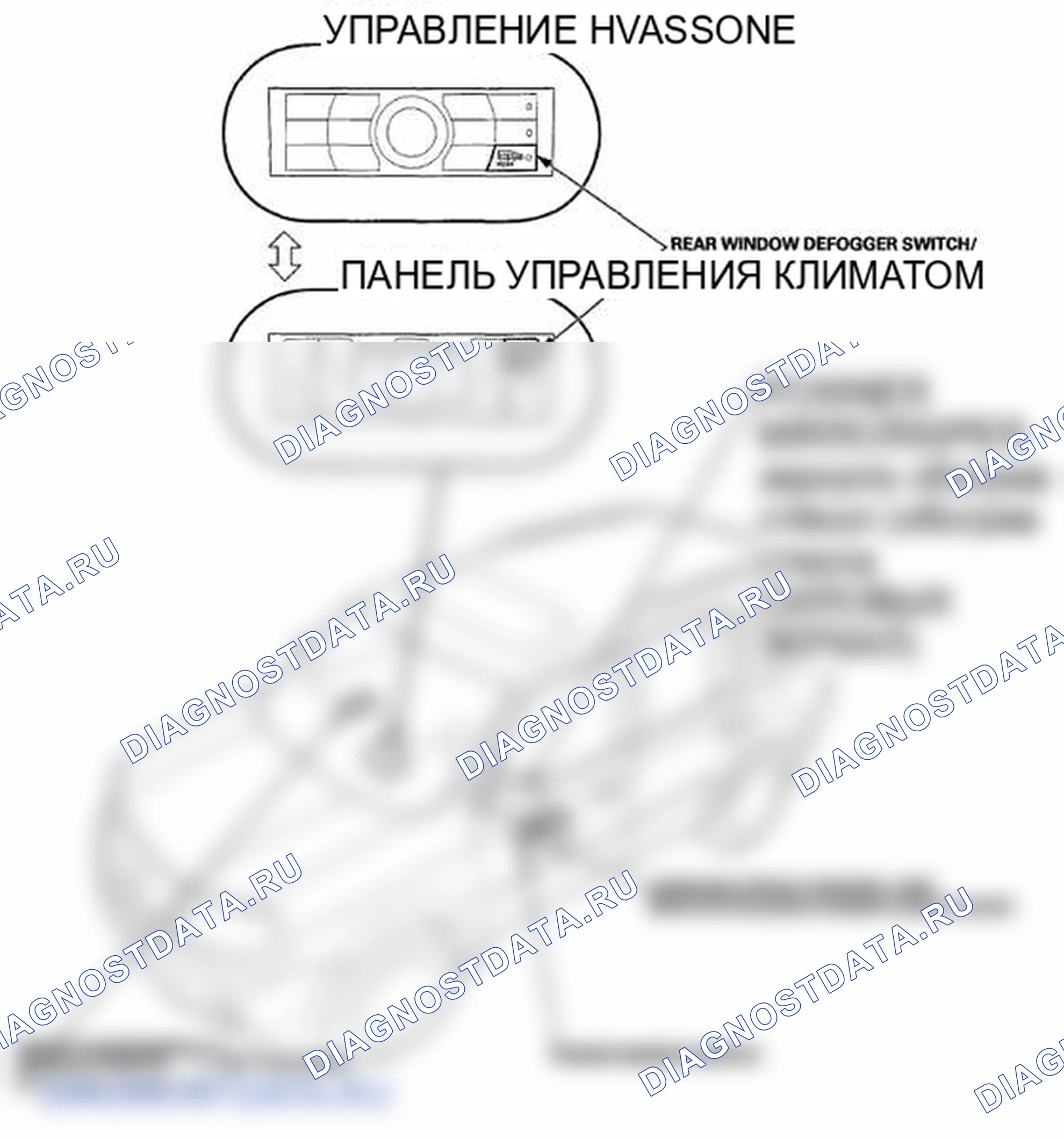 Рис. 23: Указатель расположения компонентов. Honda Pilot II