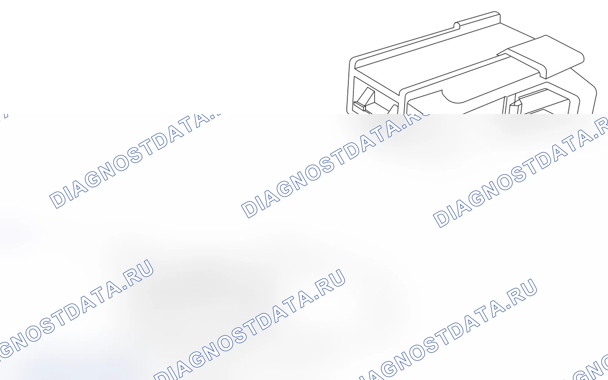 Распиновка разъёма B9. Opel Agila B