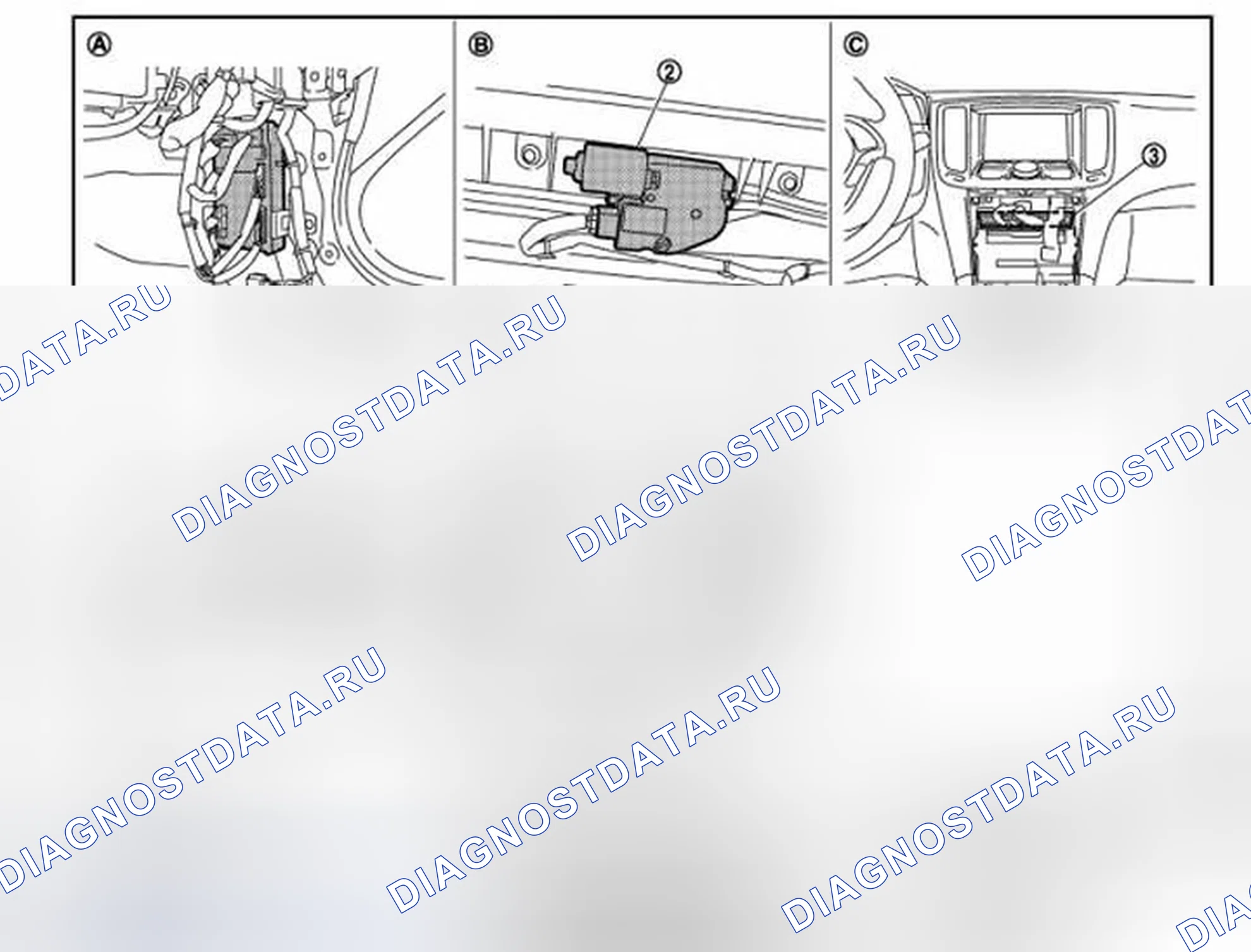 Рис. 501: Расположение компонентов. Infiniti G37 IV рестайлинг
