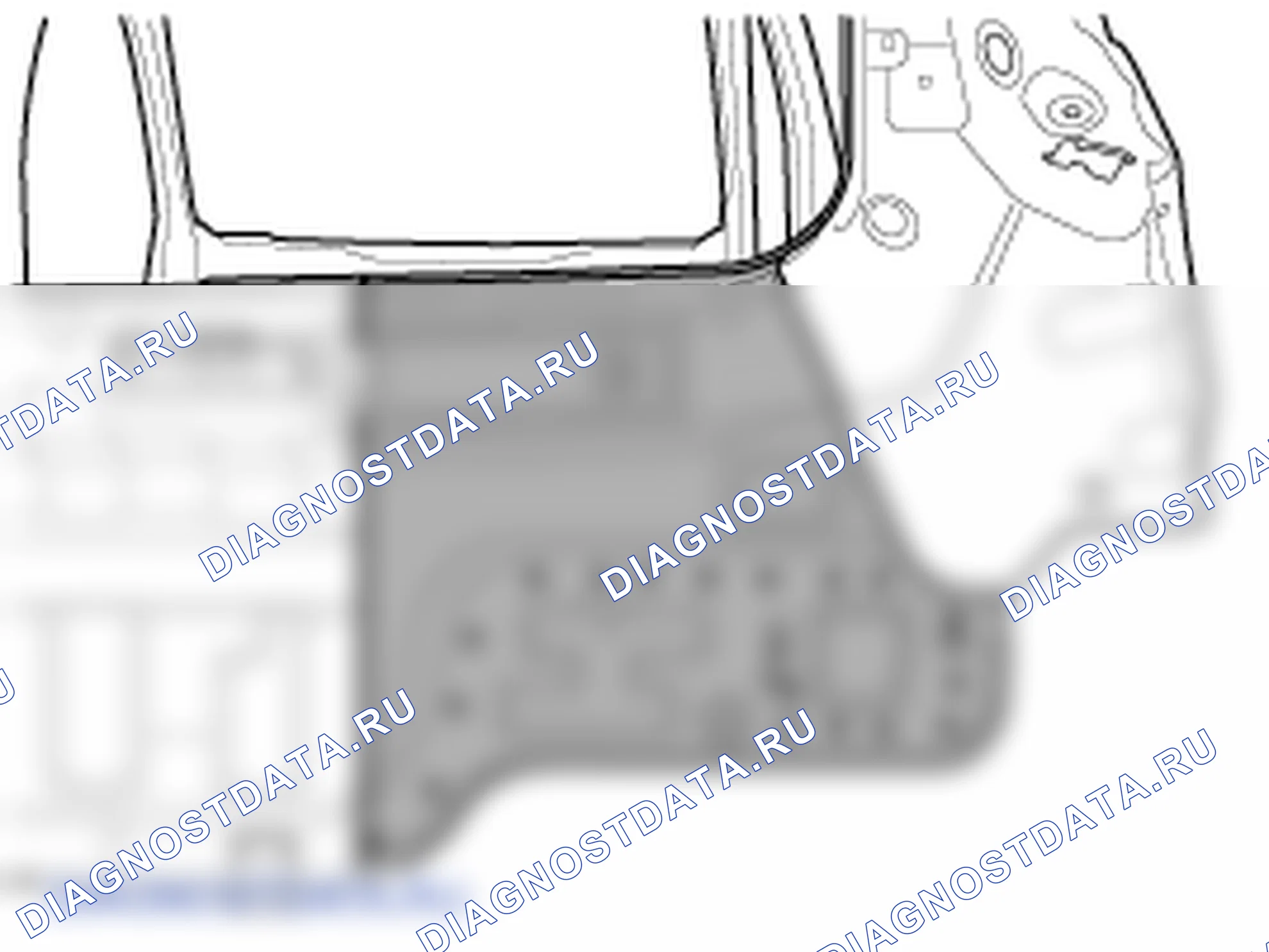 Снятие задней панели (частично). Hyundai GRAND i10/Xcent BA