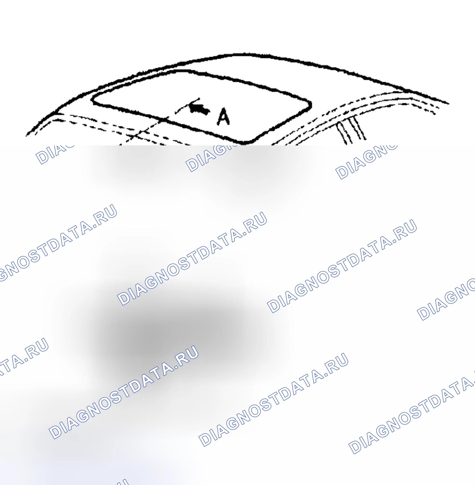 Рис. 6: РЕГУЛИРОВКА СТЕКЛЯННОЙ ПАНЕЛИ. Mazda Protege BJ