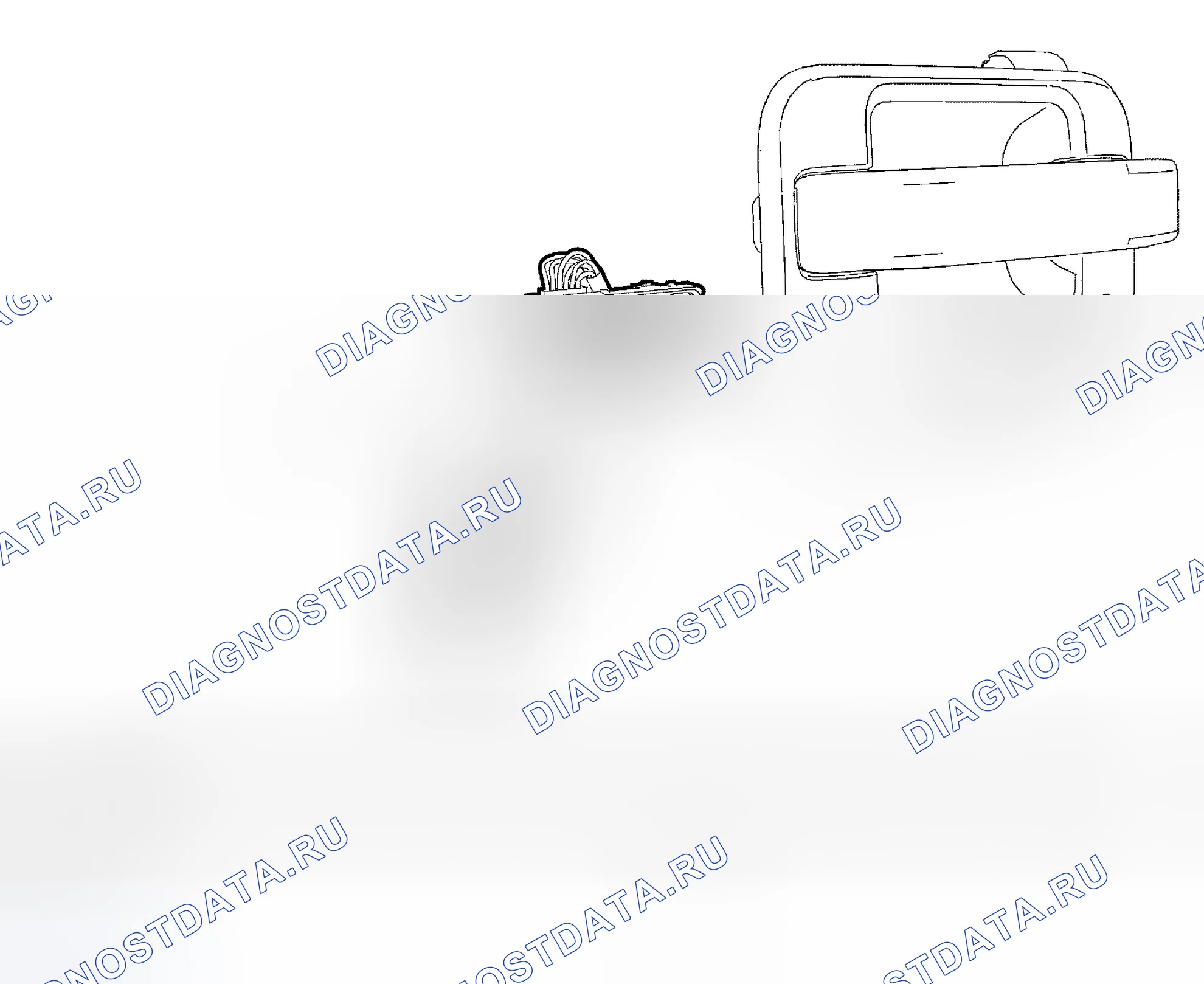 Рис. 135: Клавиатура дистанционного управления без ключа. Ford Pickup F350 Super Duty 