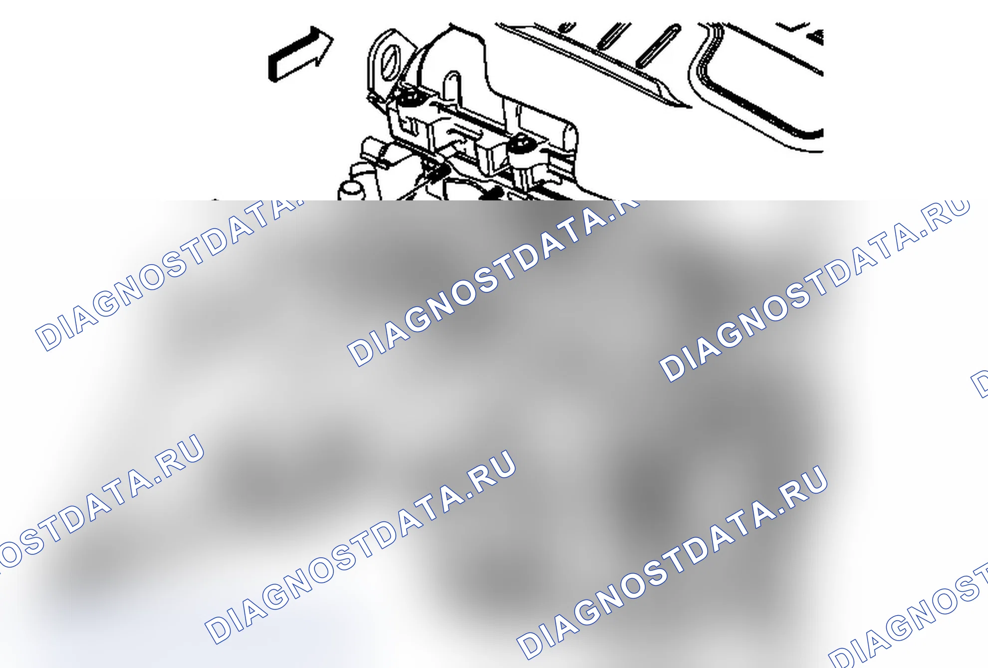 Рис. 1: Замена выпускного коллектора (LE5 или LE9 с MH8). Pontiac G6 I final