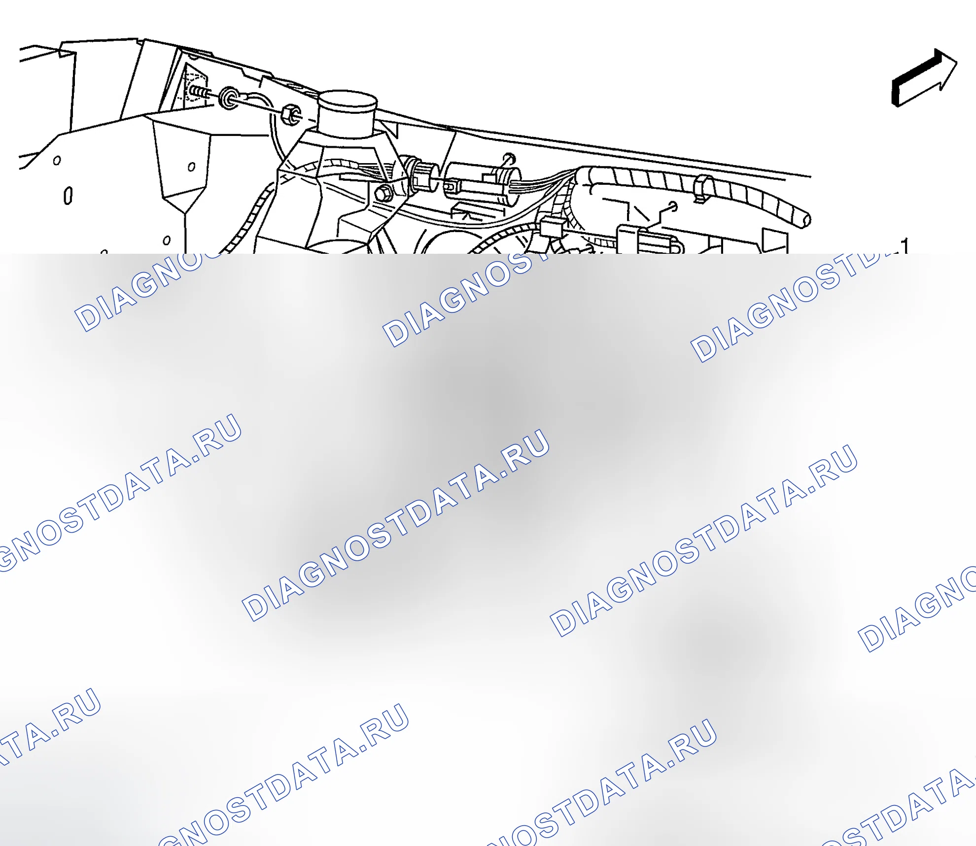 Рис. 7: Виды компонентов звуковые сигналы. Chevrolet Chevy Express H2500 