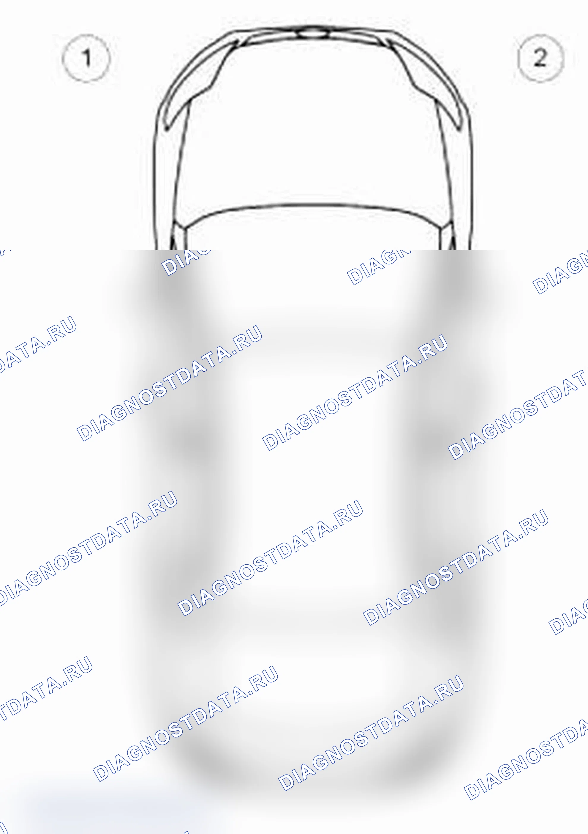 Рис. 1: Определение ТС лев и прав. Ford C-MAX II