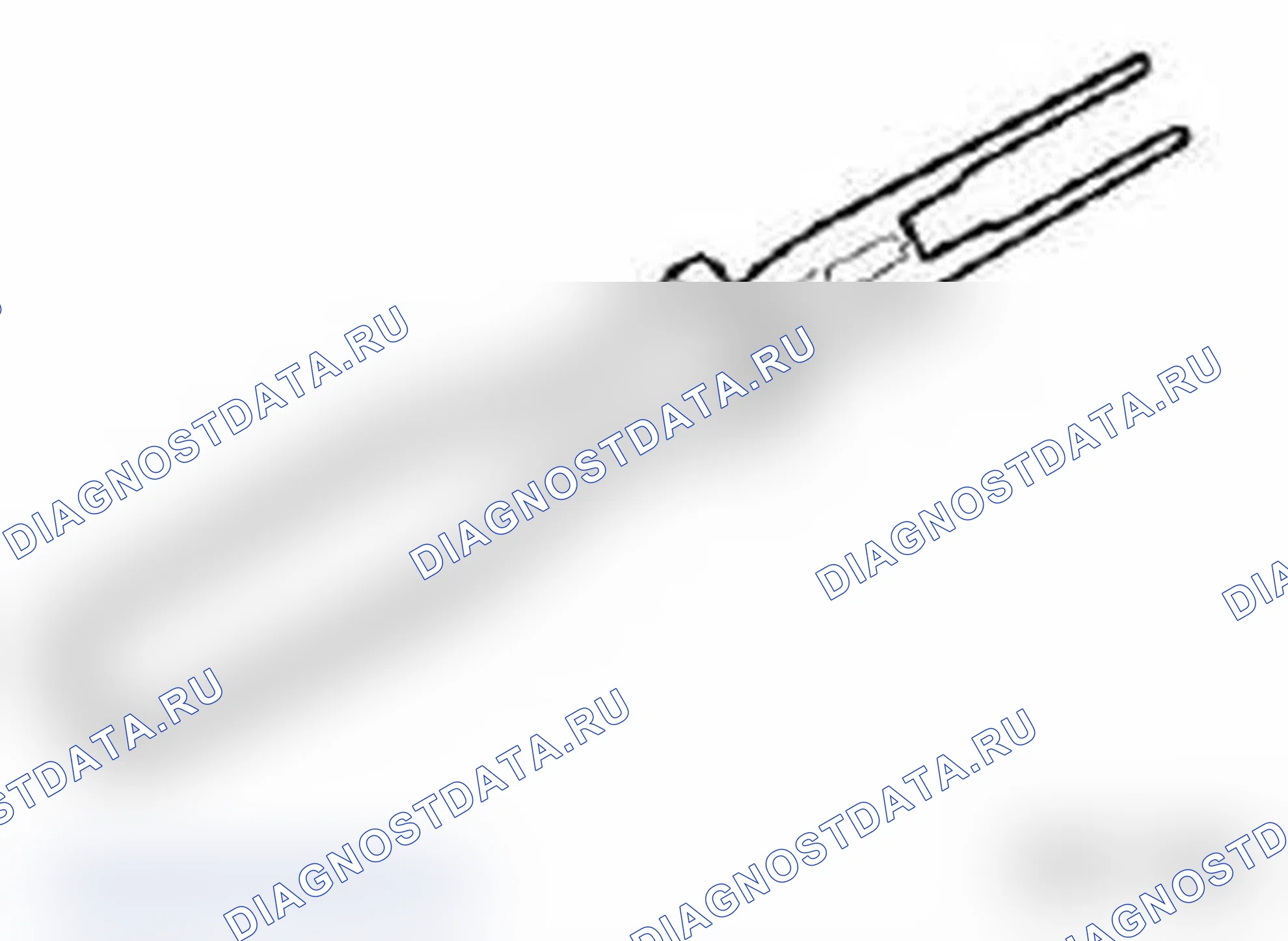 Рис. 290: 61 1 180 Инструмент для демонтажа. BMW M6 E63/E64