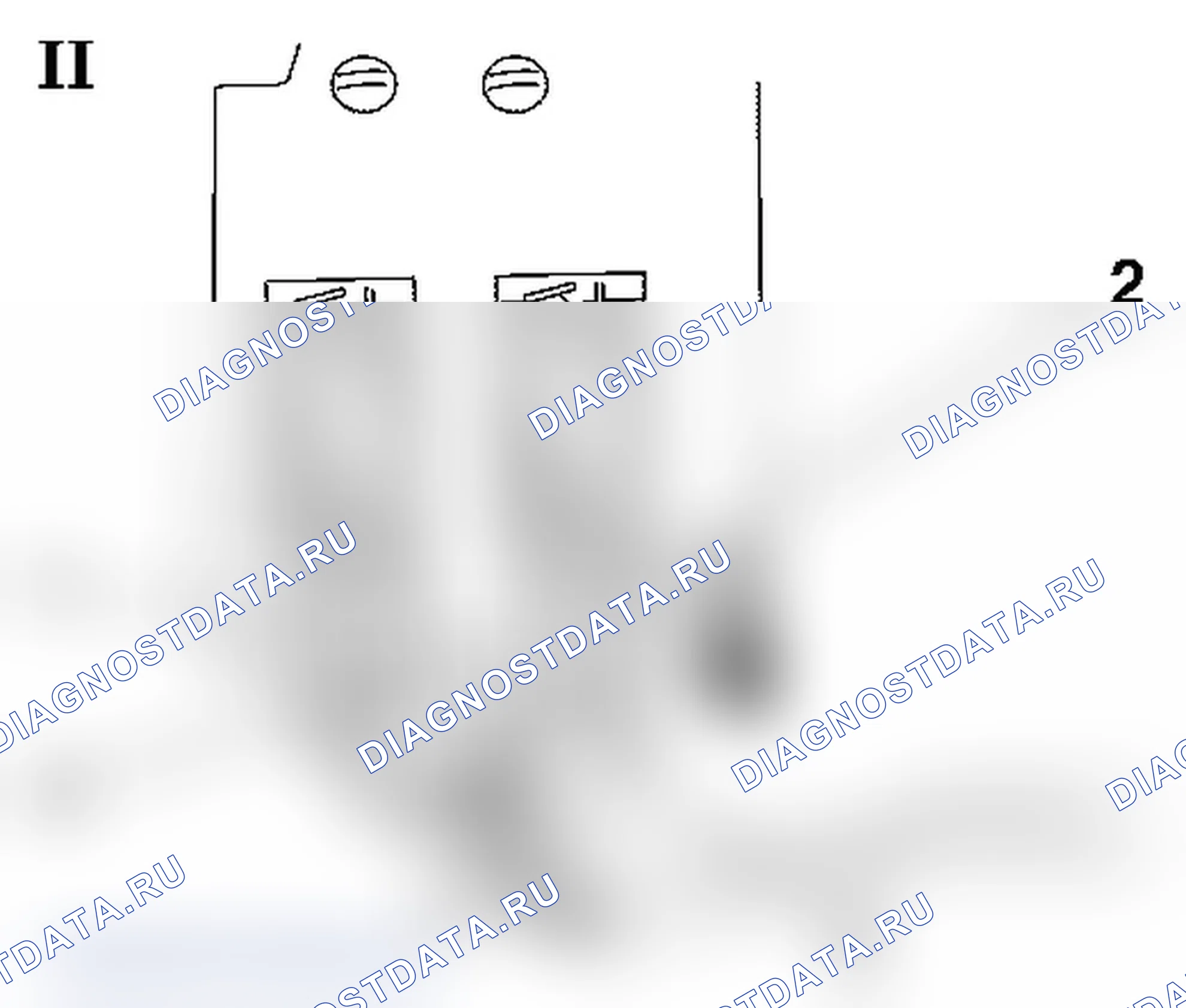Trailer hitch with 7- or 13 pin socket - Wrong indication of bulb control. Opel Signum I рестайлинг