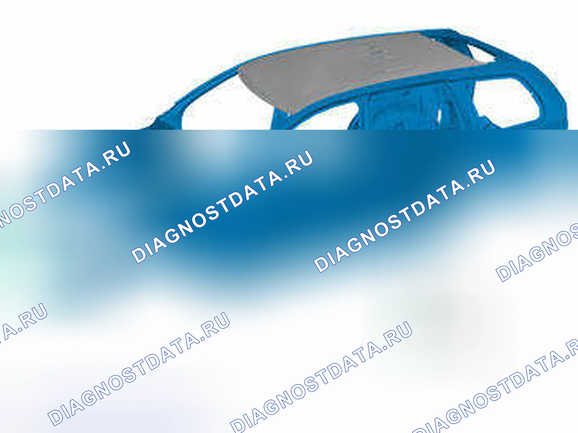 Рис. 41: ОЦИНКОВАННЫЕ КОМПОНЕНТЫ. Volvo XC90 I рестайлинг