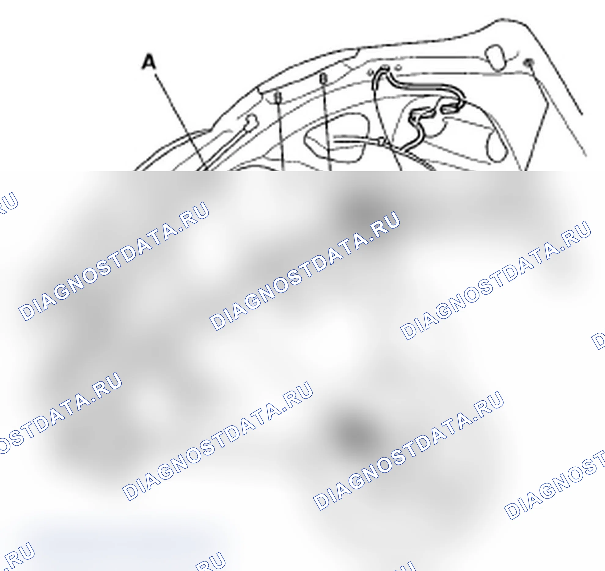 Рис. 215: Замена датчика защемления. Acura MDX II