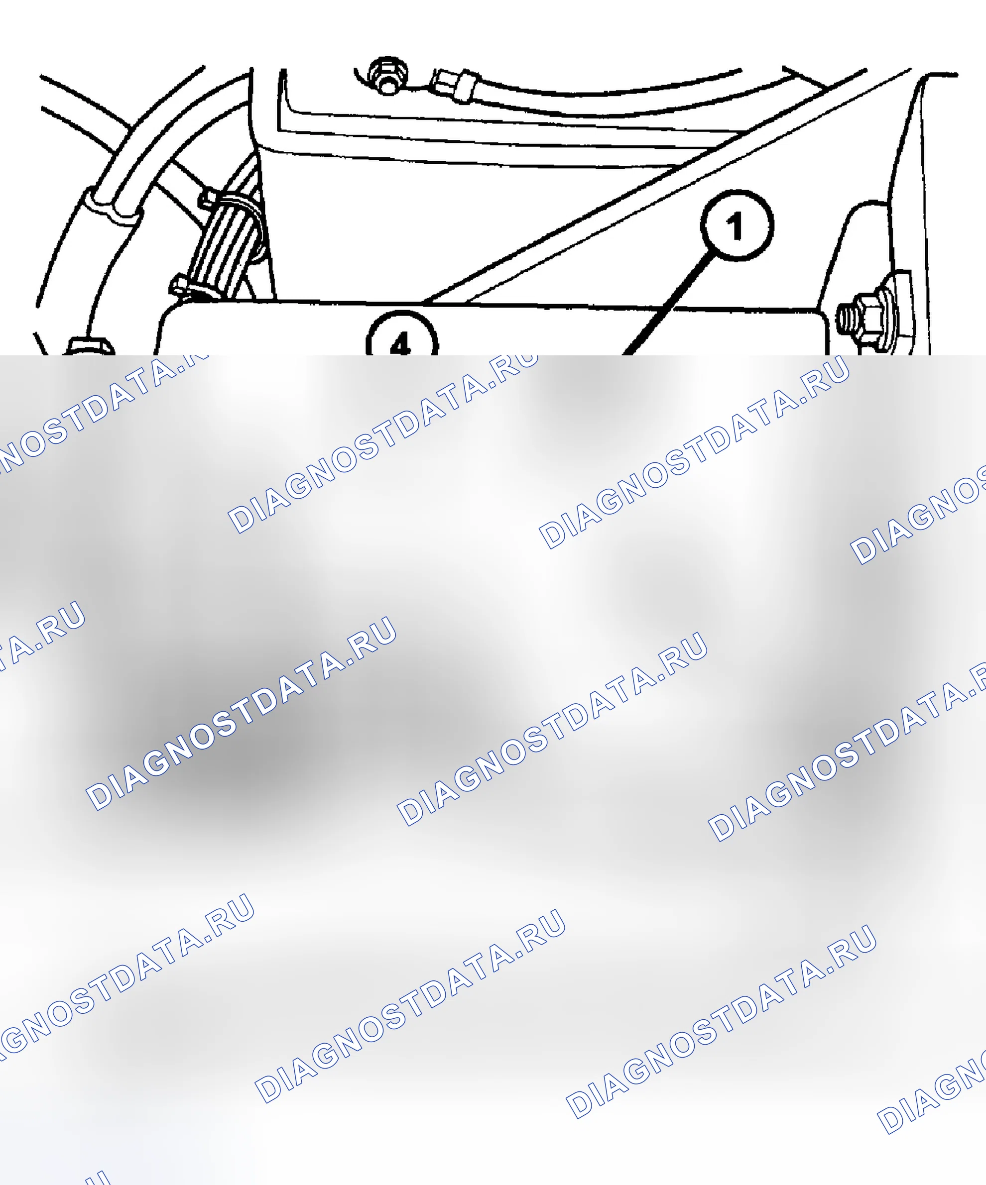 Рис. 44: ДЕМОНТАЖ. Dodge Pickup R1500 
