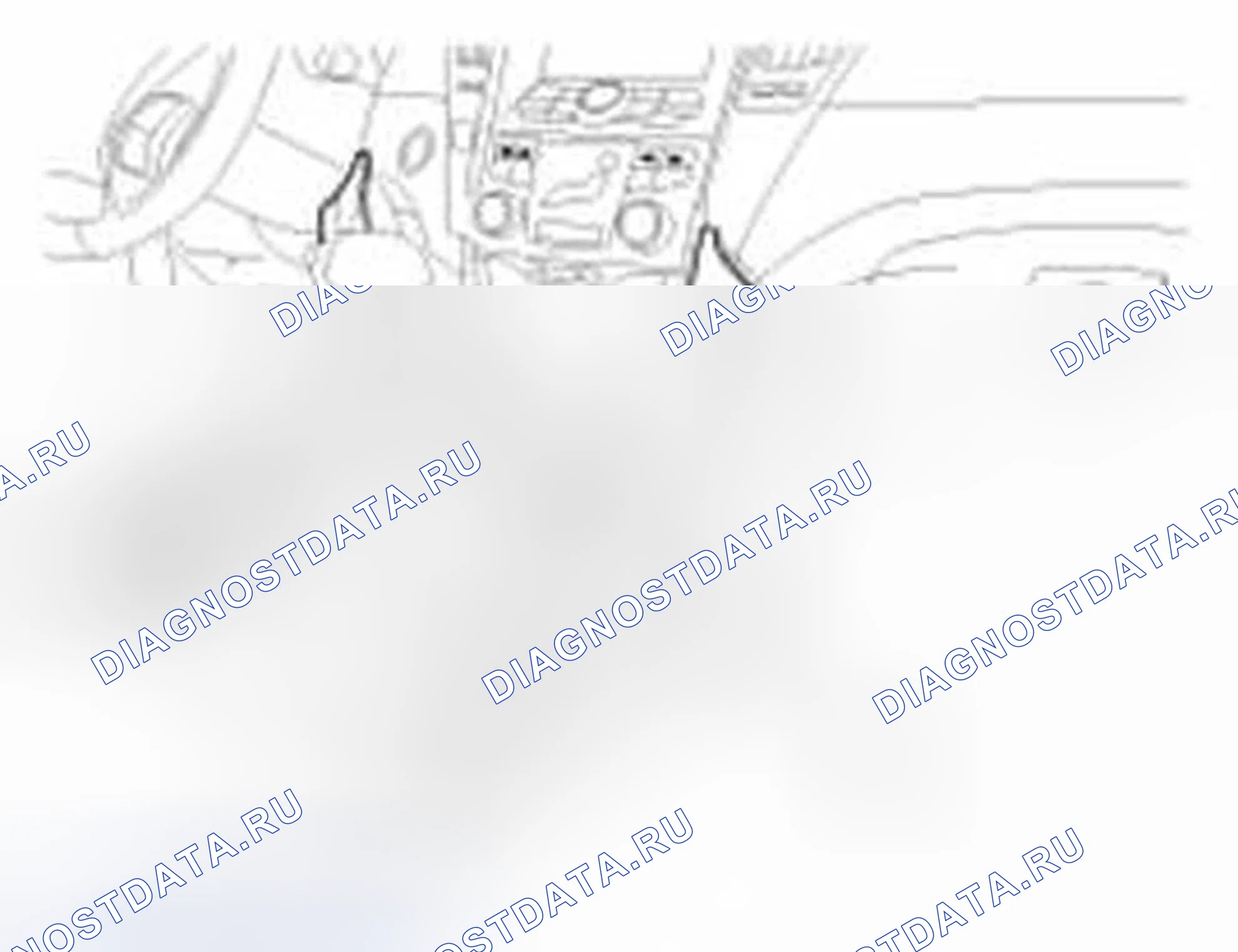 Рис. 111: Замена центральной панели. Hyundai Sonata VI