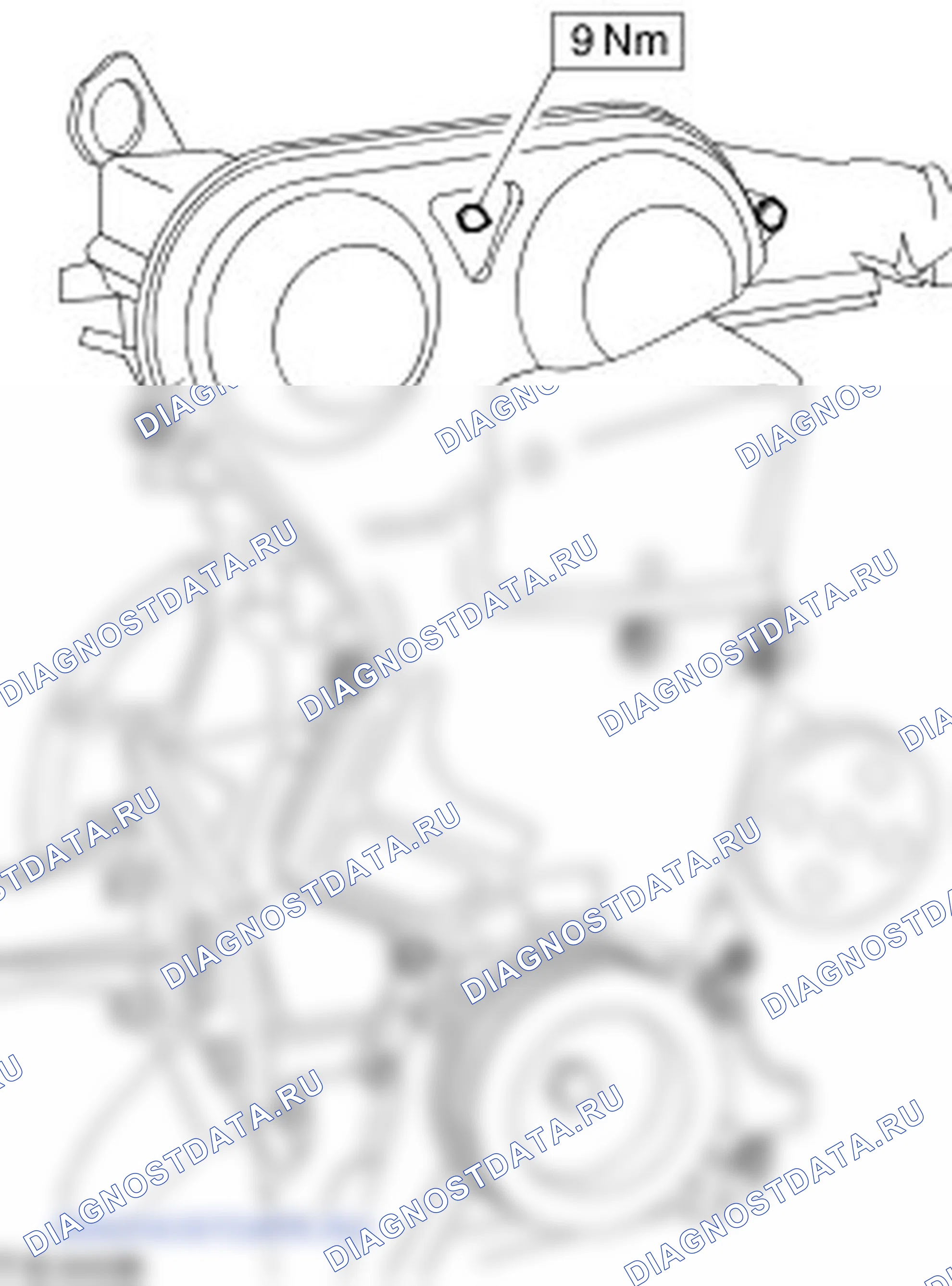 Сборка двигателя. Ford C-MAX I рестайлинг