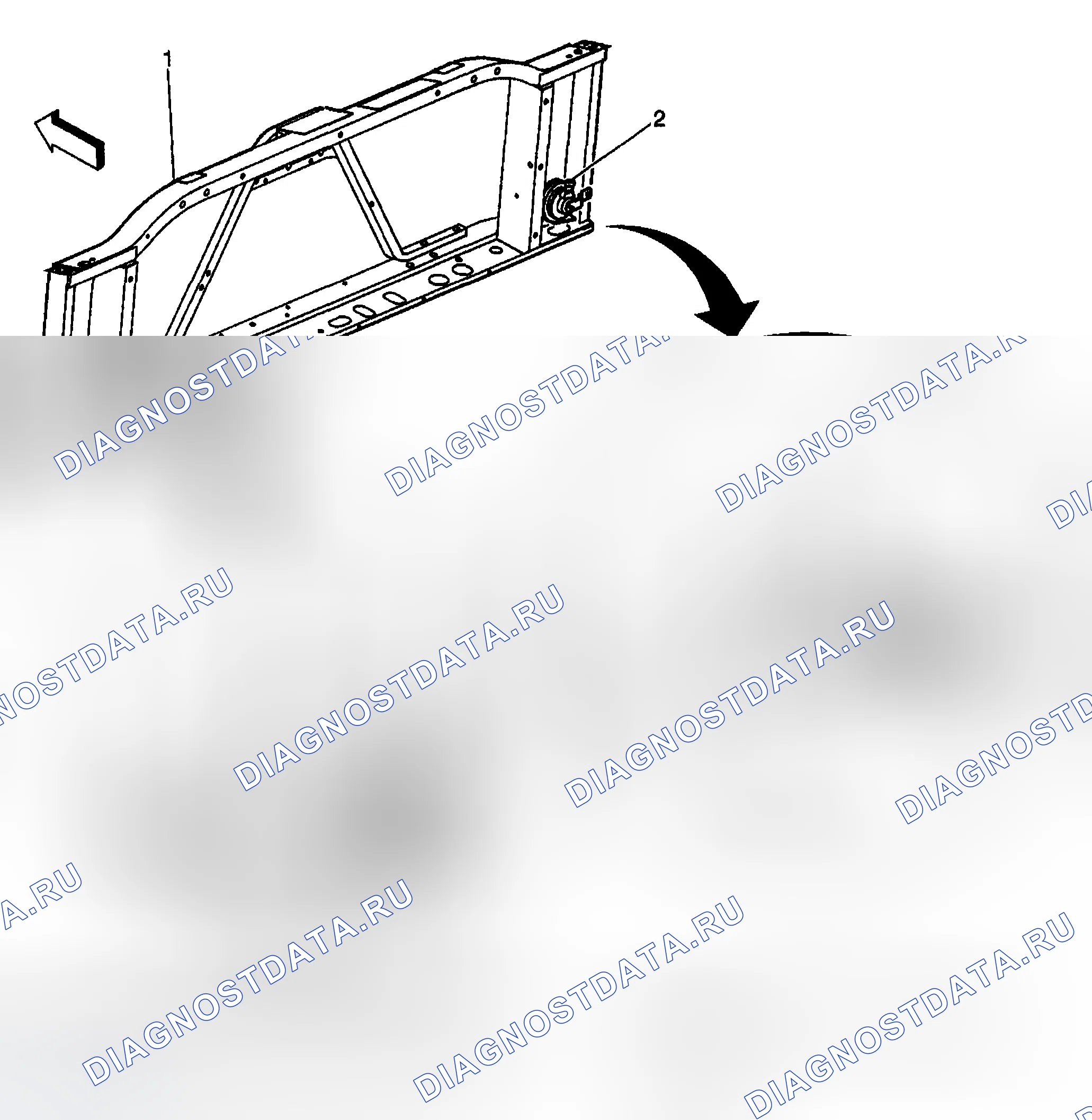 Рис. 11: Виды компонентов звуковые сигналы. GMC Cab & Chassis Sierra 3500 GMT800 early