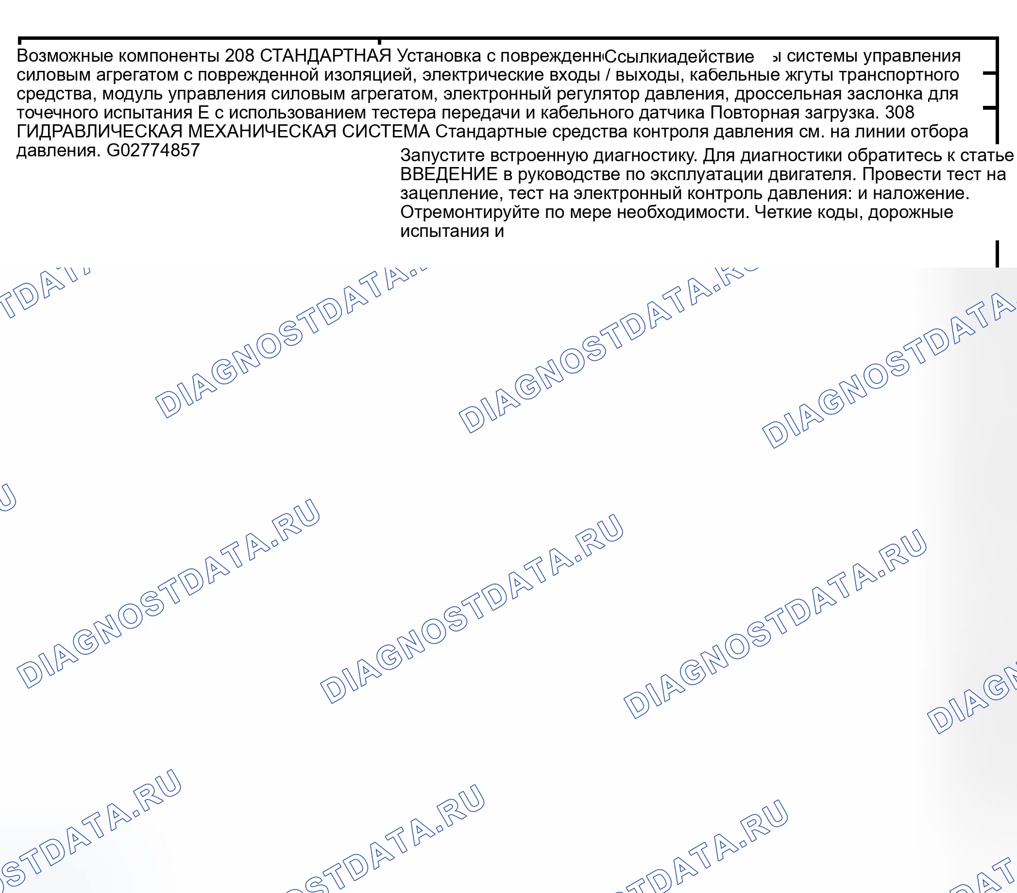 Рис. 701: Вовлеченность: жесткая прямая и обратная. Ford Pickup F150 