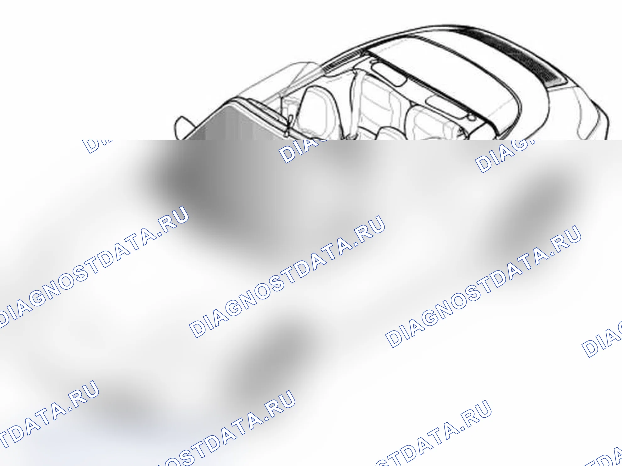 Рис. 6: Снятие и установка ветрового стекла. Porsche 911 Carrera 996