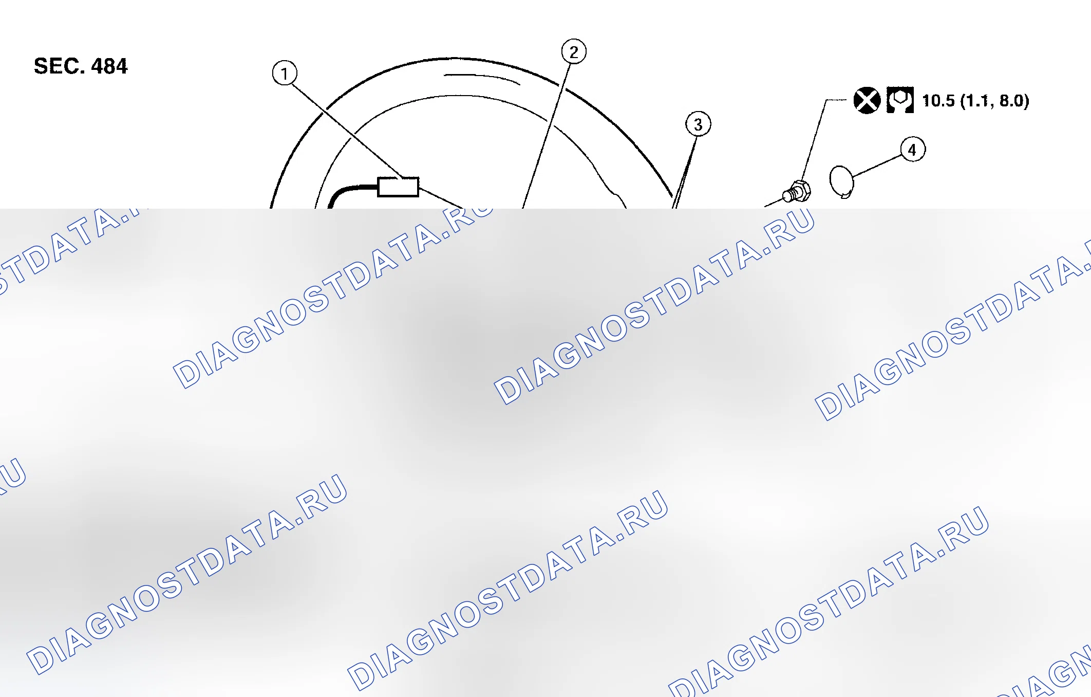 Рис. 40: Демонтаж и монтаж. Infiniti QX56 I