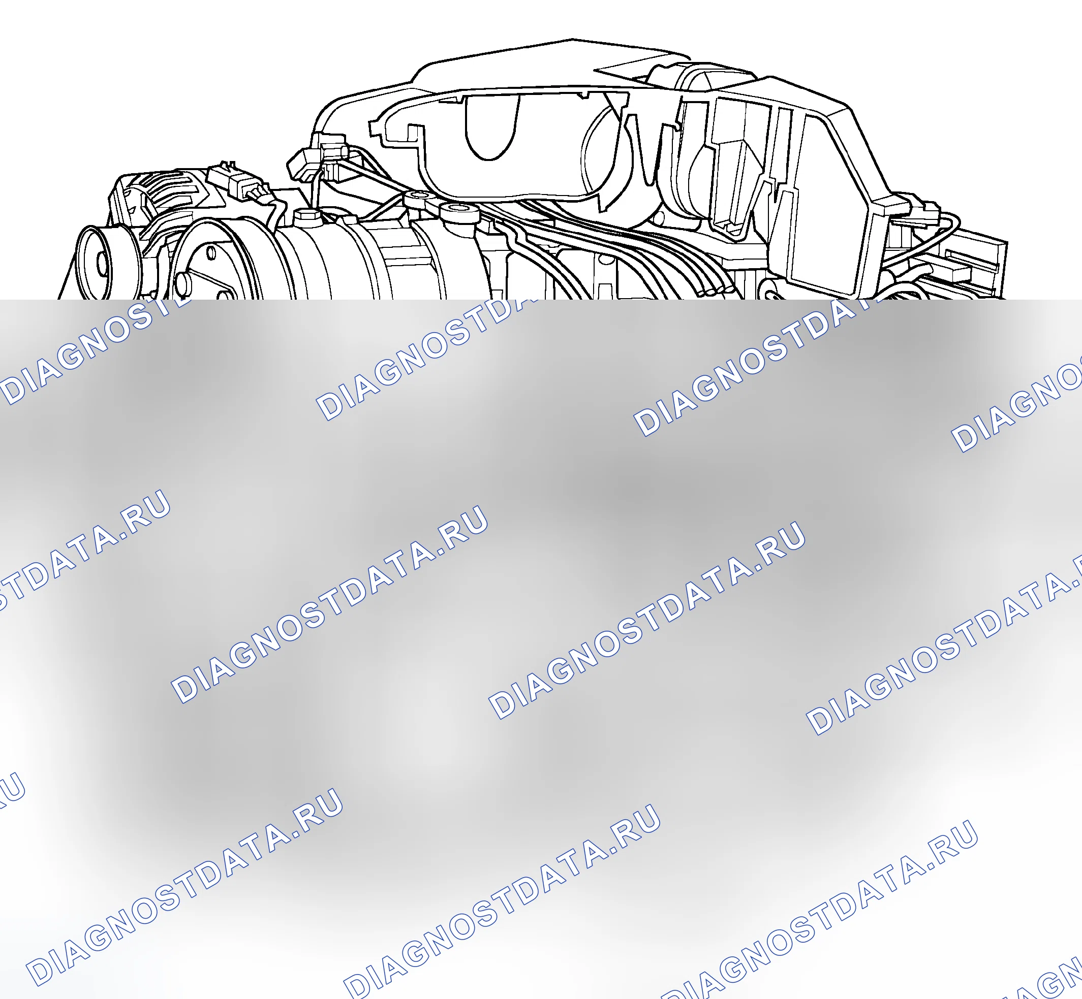 Рис. 460: ОПИСАНИЕ механической части двигателя. Dodge Pickup R2500 