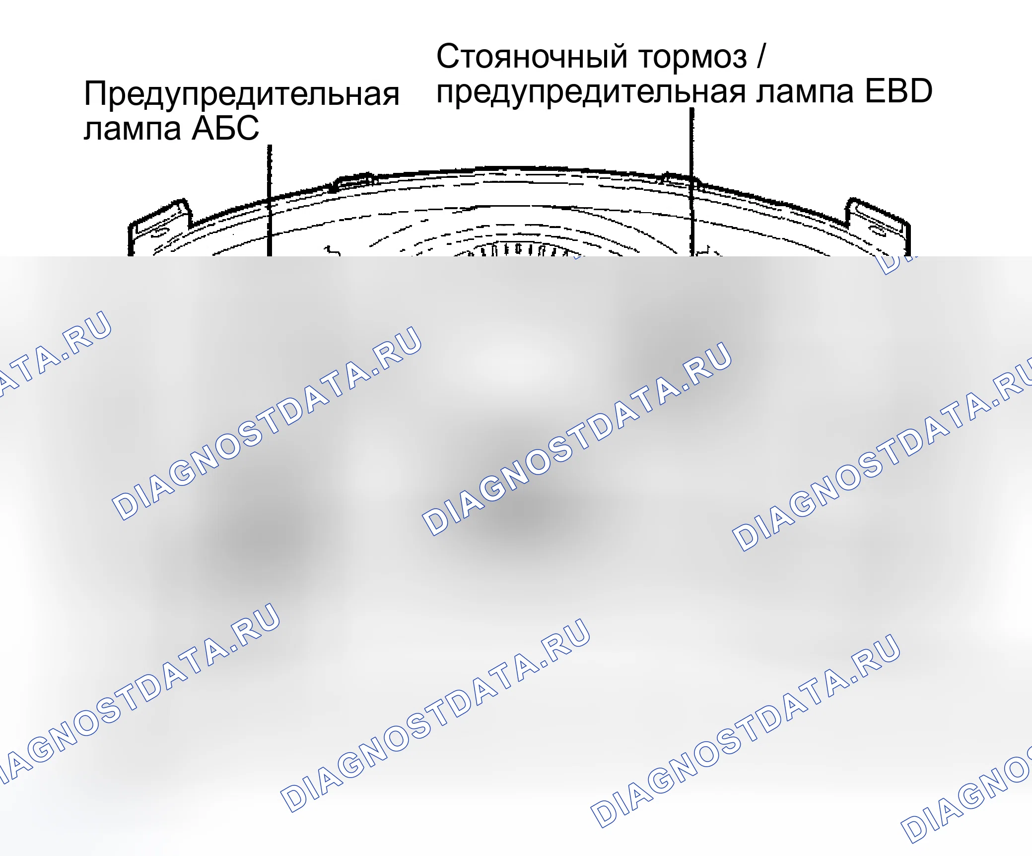 Рис. 70: МОДУЛЬ ПРЕДУПРЕДИТЕЛЬНОЙ ЛАМПЫ ABS. Hyundai Tucson I