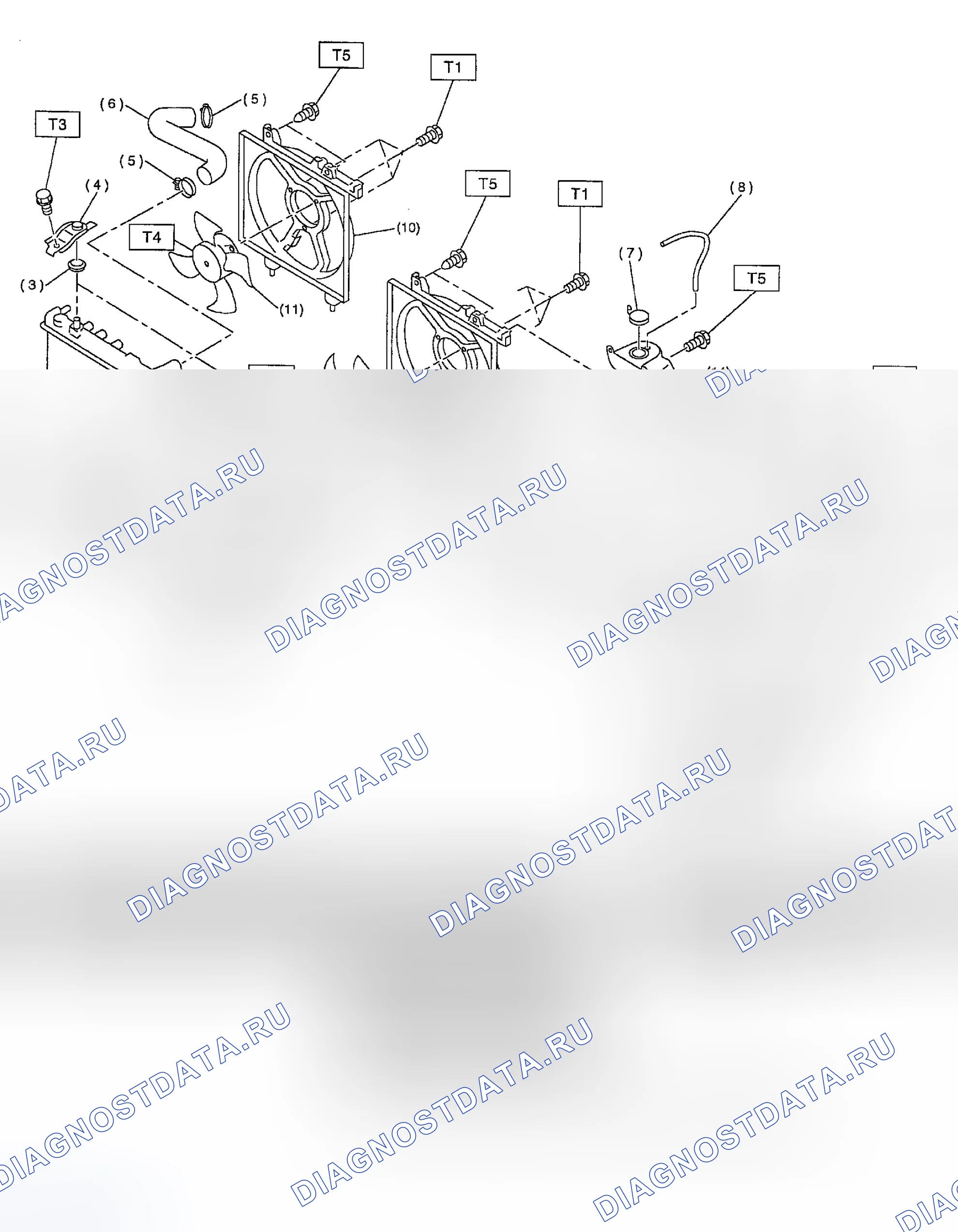 Рис. 20: РАСПОЛОЖЕНИЕ КОМПОНЕНТОВ. Hyundai Creta II