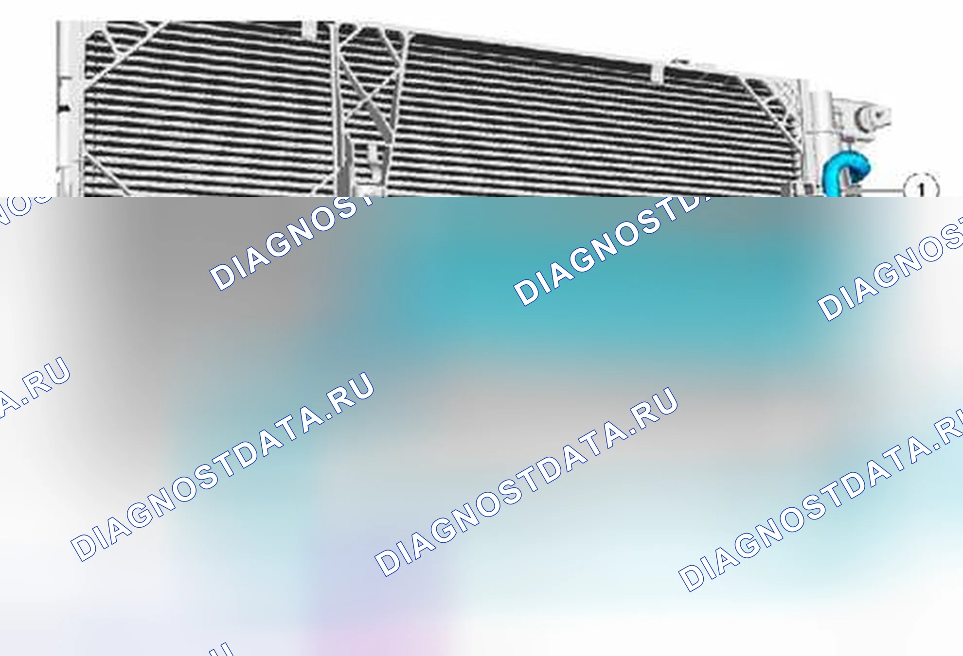 Рис. 121: Двигатели GTDI, 3.7L и 5.0L со вспомогательным охладителем трансмиссионной жидкости. Ford F-150 XII