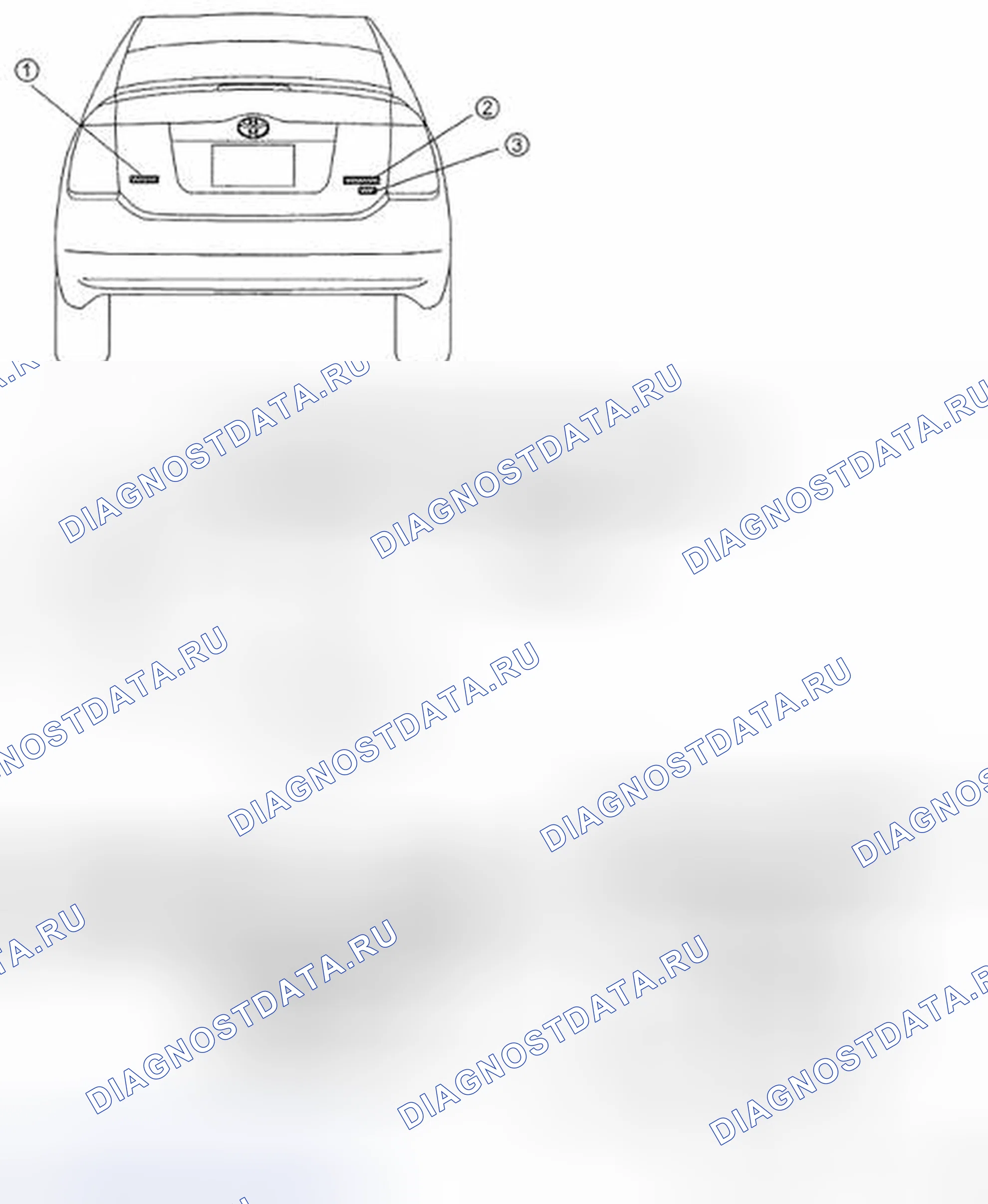Рис. 158: ЗАМЕНА. Toyota Prius II рестайлинг