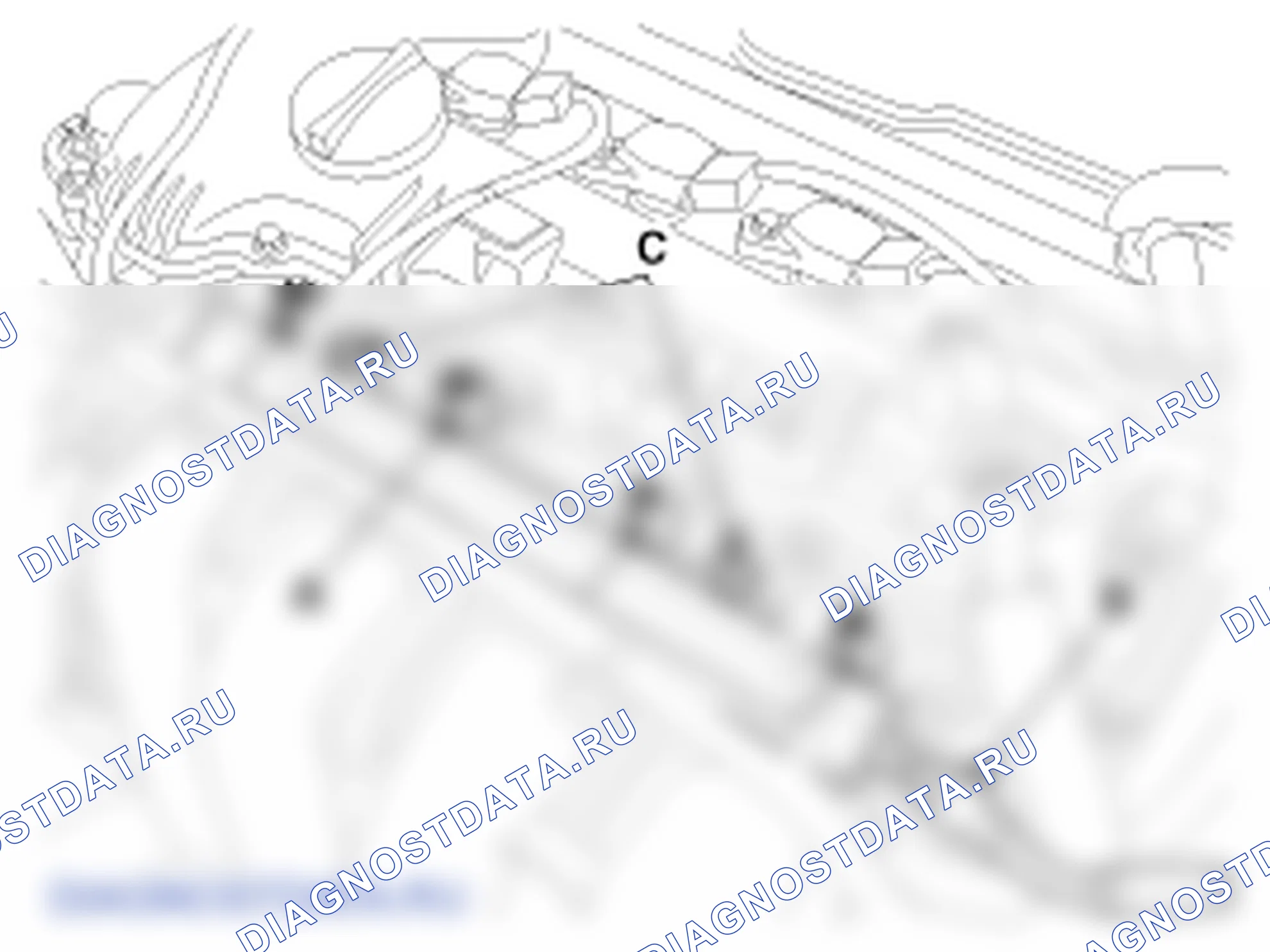 Снятие нагнетательной трубы. Hyundai ix35 EL