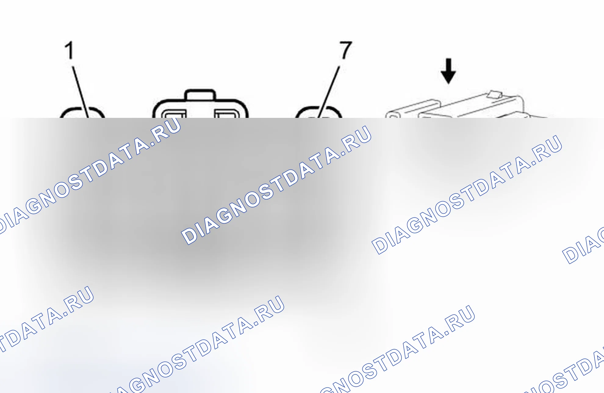 Рис. 255: X422 Headliner жгут to кузов жгут. GMC Acadia I рестайлинг
