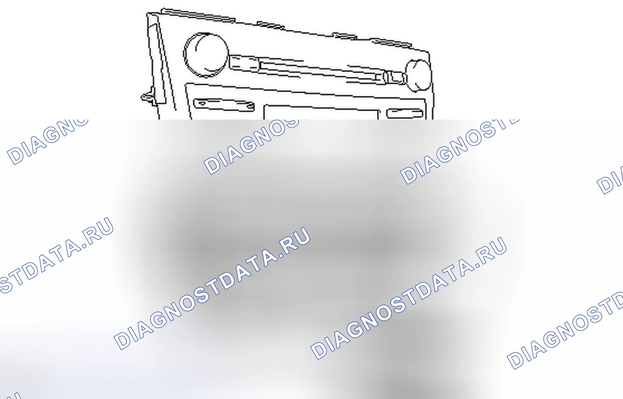 Рис. 433: ДЕМОНТАЖ. Toyota Camry XV40 рестайлинг