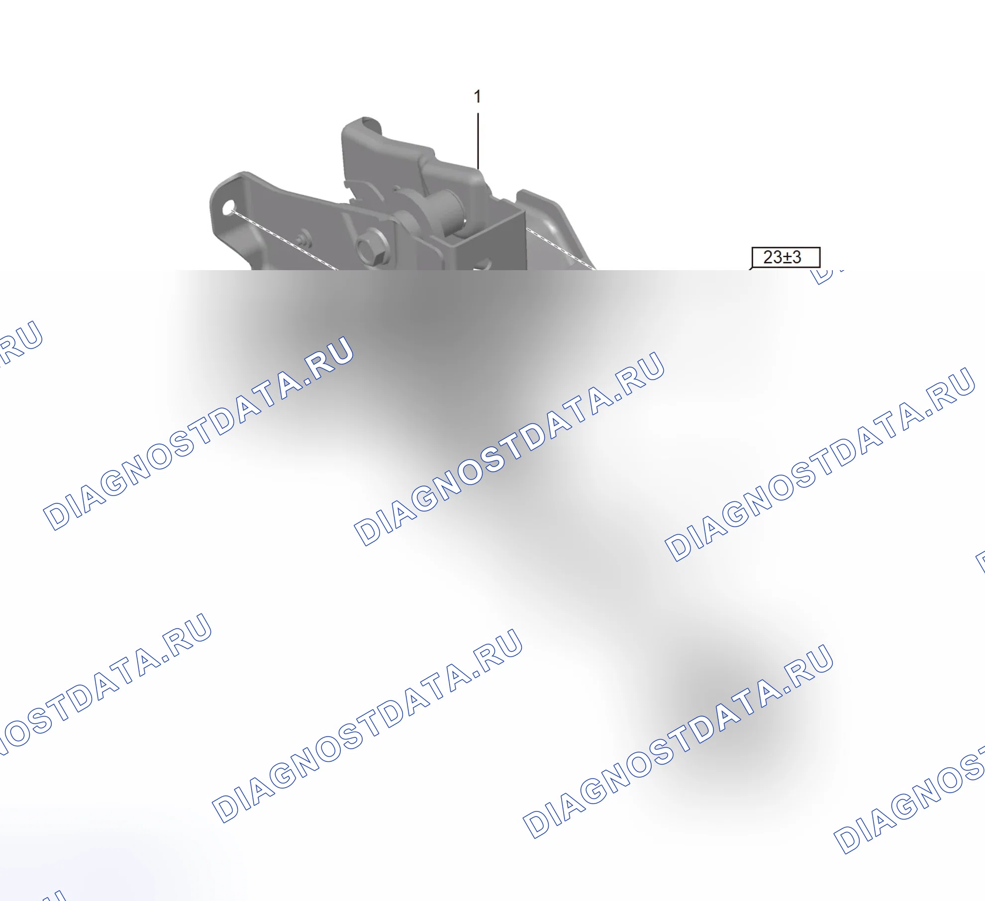 Схема расположения педалей сцепления — Great Wall Wingle-5-Cng. Great-Wall Wingle 5 CNG I