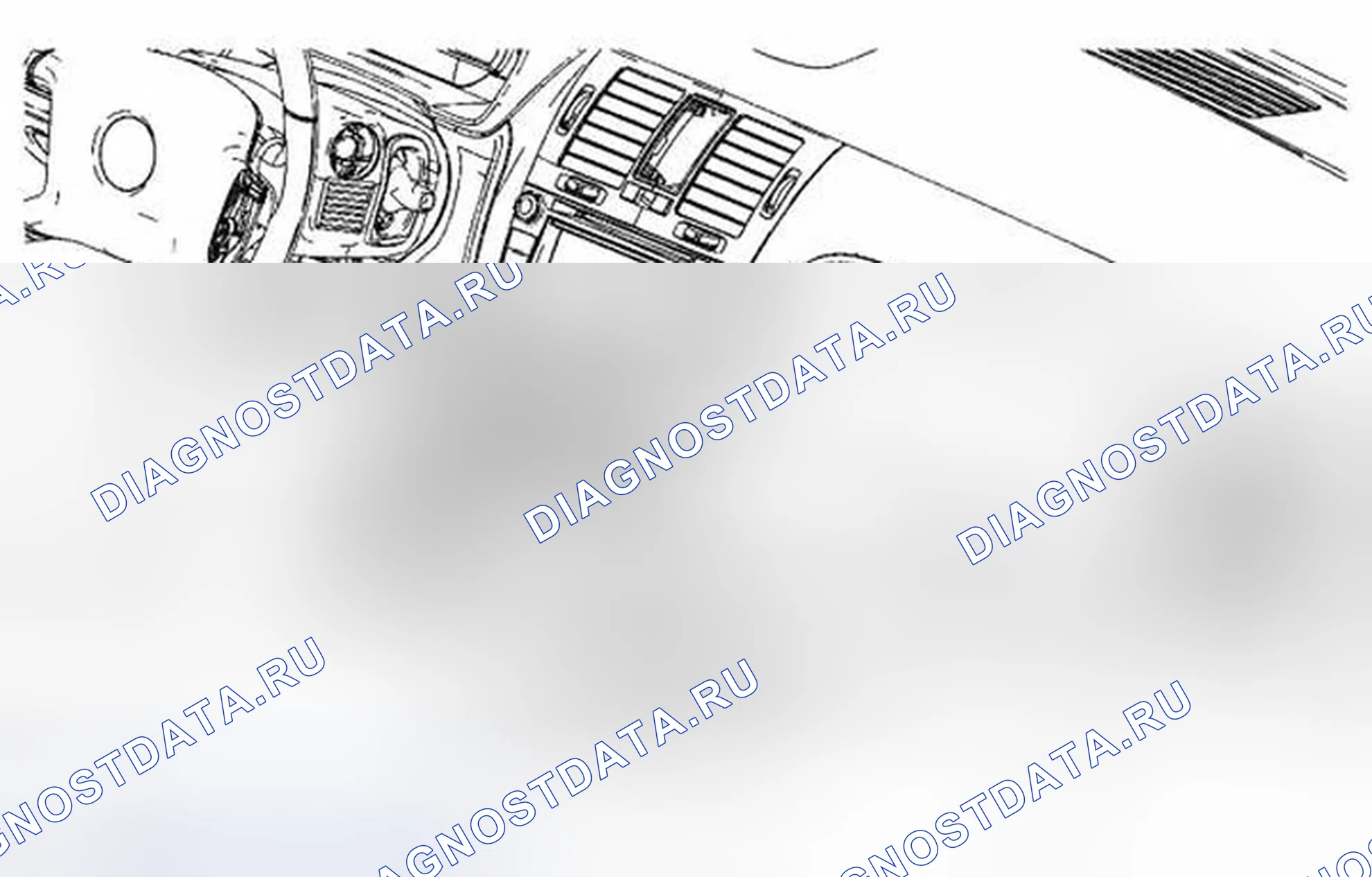 Рис. 24: Замена боковой панели пепельницы. Cadillac DTS I