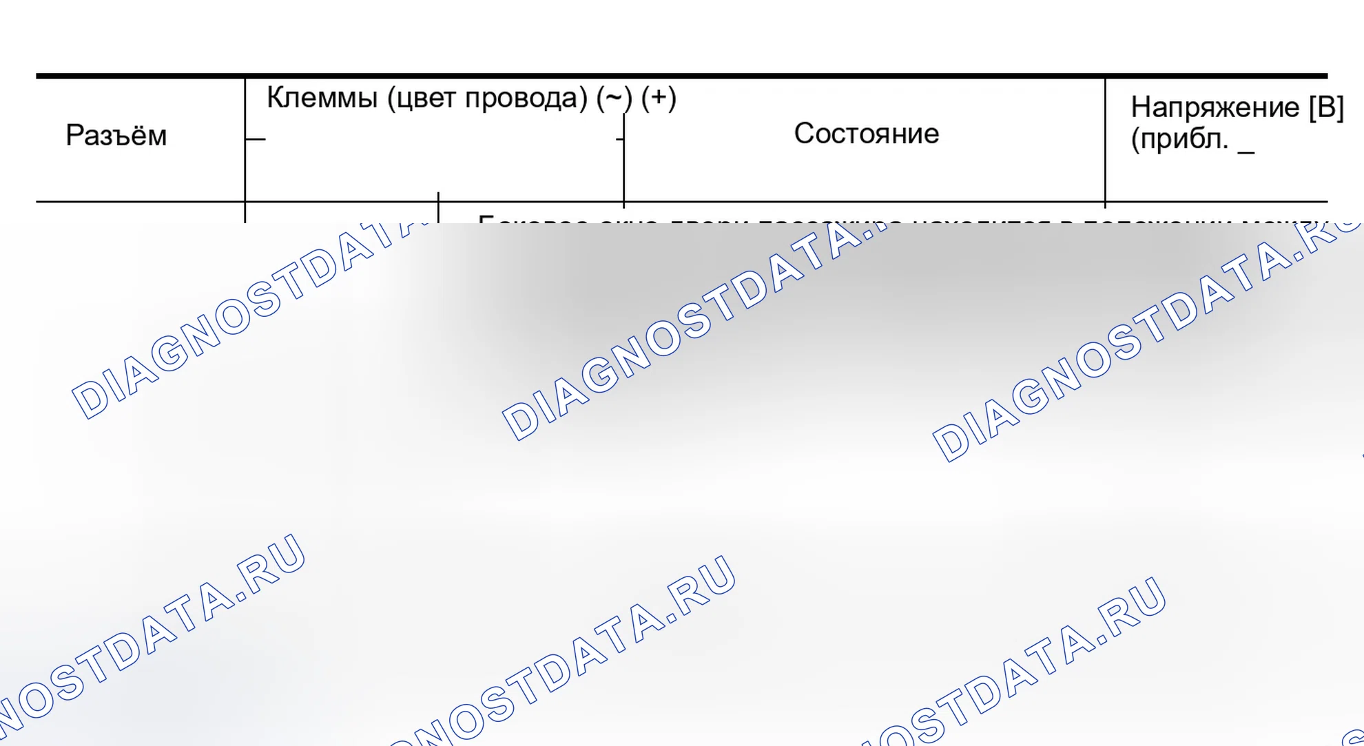 Рис. 178: Проверка концевого выключателя (со стороны пассажира). Infiniti Q45 III