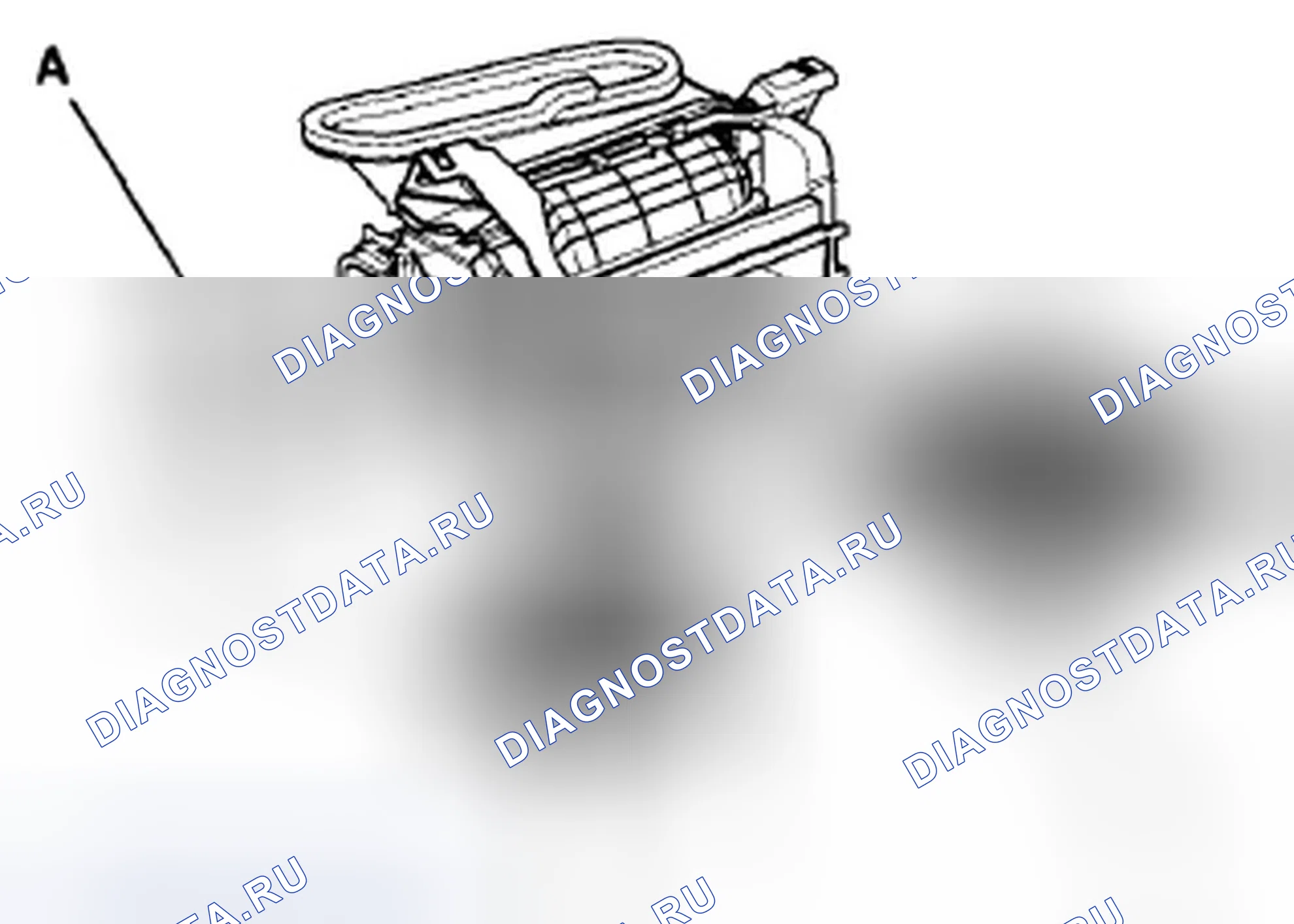 Рис. 71: Замена компонентов воздуходувного агрегата. Honda Accord VIII