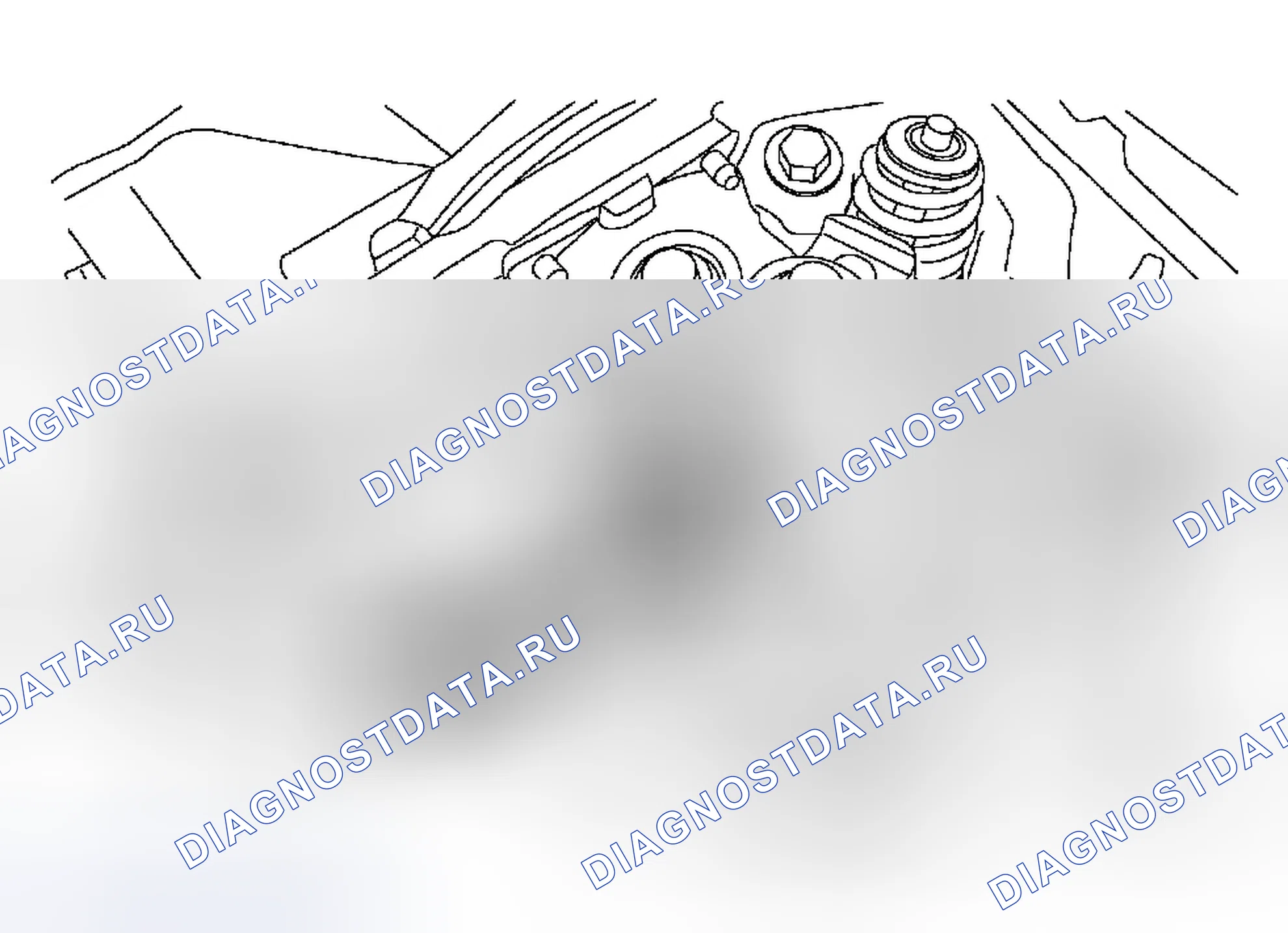 Рис. 732: Демонтаж. Ford Focus I рестайлинг