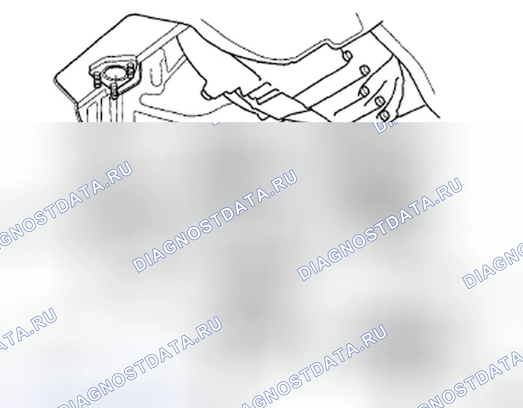 Рис. 23: Демонтаж промежуточного вала. Honda Accord VIII