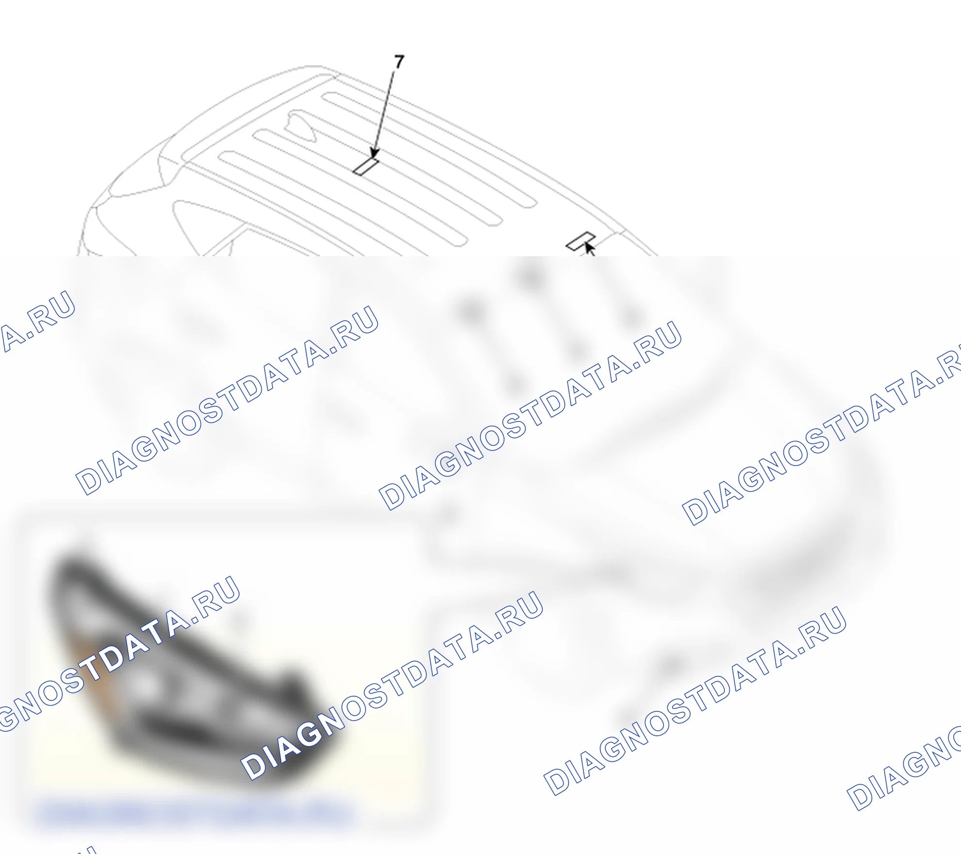 Компоненты и их расположение. Hyundai ix35 EL