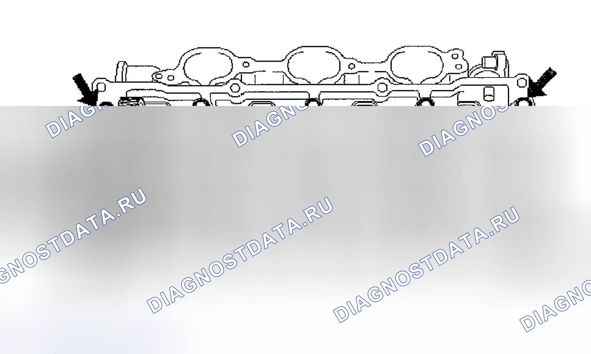 Рис. 127: УСТАНОВКА. Isuzu Axiom I