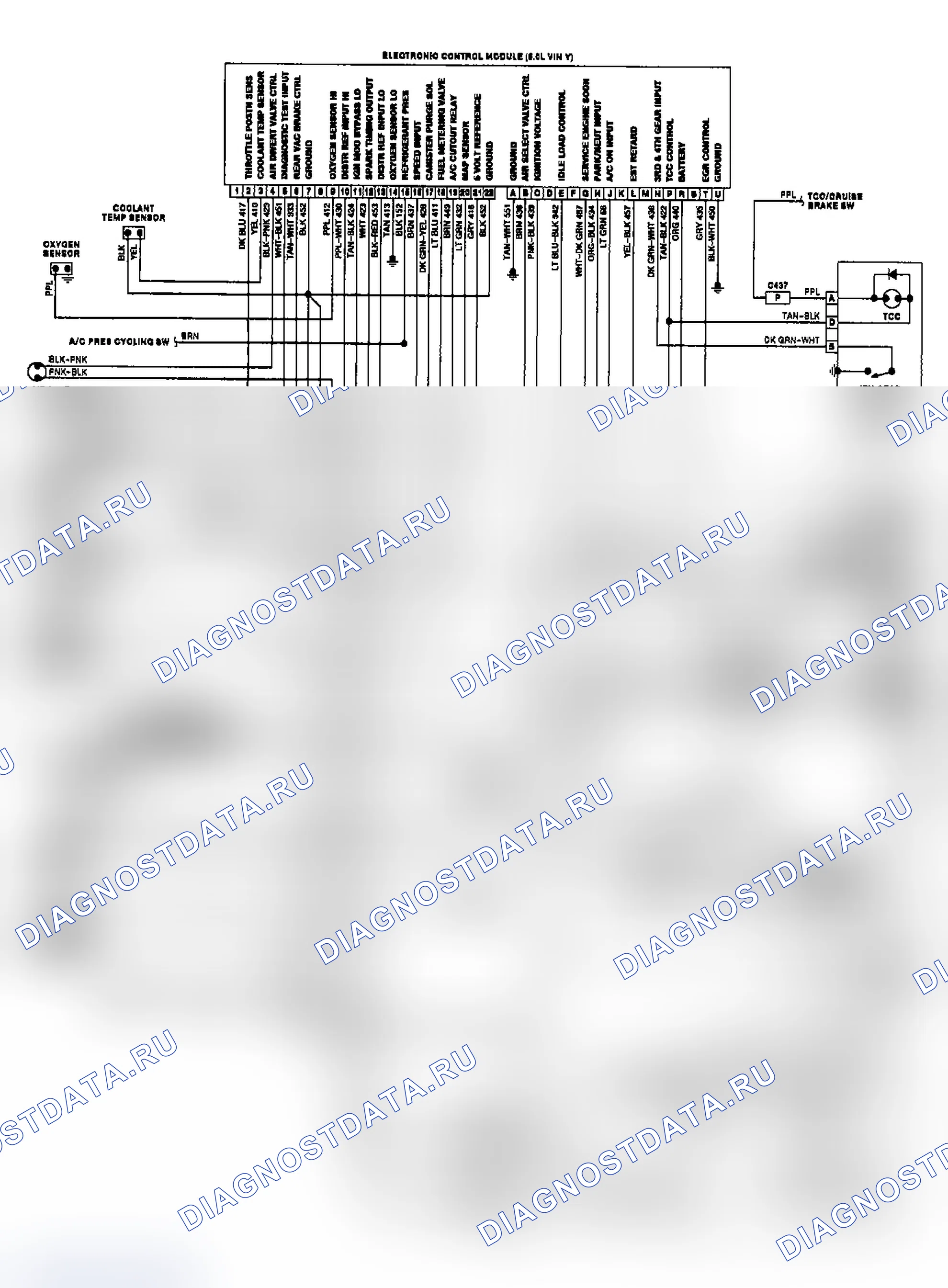 Рис. 47: Заказной крейсер карбюраторный 5.0L (VIN Y). Buick Electra Park Avenue 