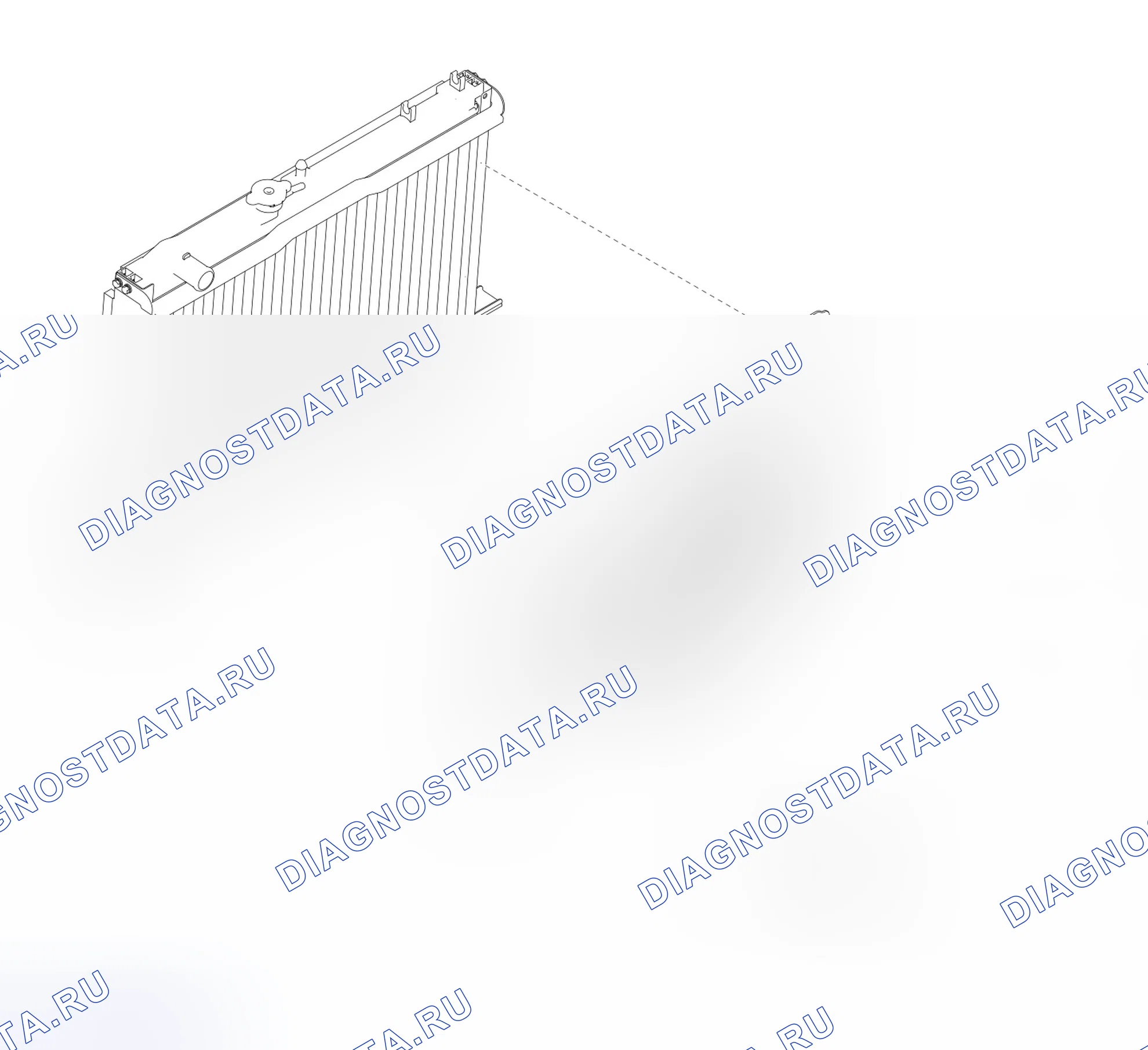 Схема расположения вентилятора радиатора — Great Wall Wingle-5-Cng. Great-Wall Wingle 5 CNG I
