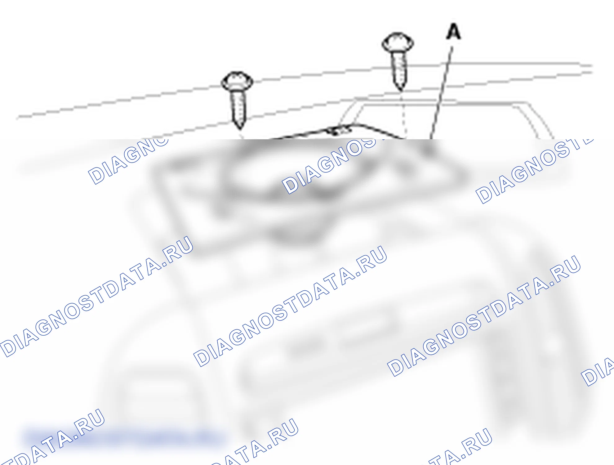 Выключатель аварийной лампы. Hyundai Santa Fe CM