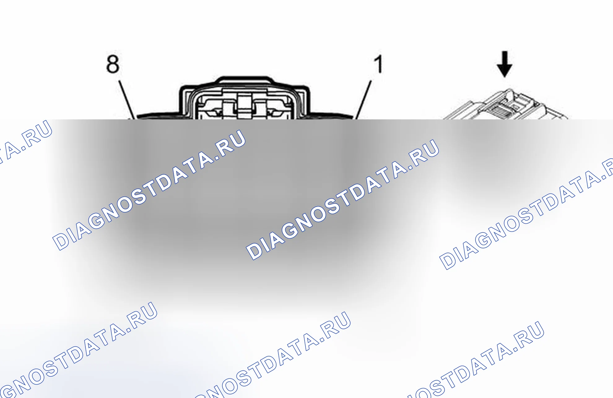 Рис. 346: X450 Привязные ремни к задней панели (с UD5). Chevrolet Volt I