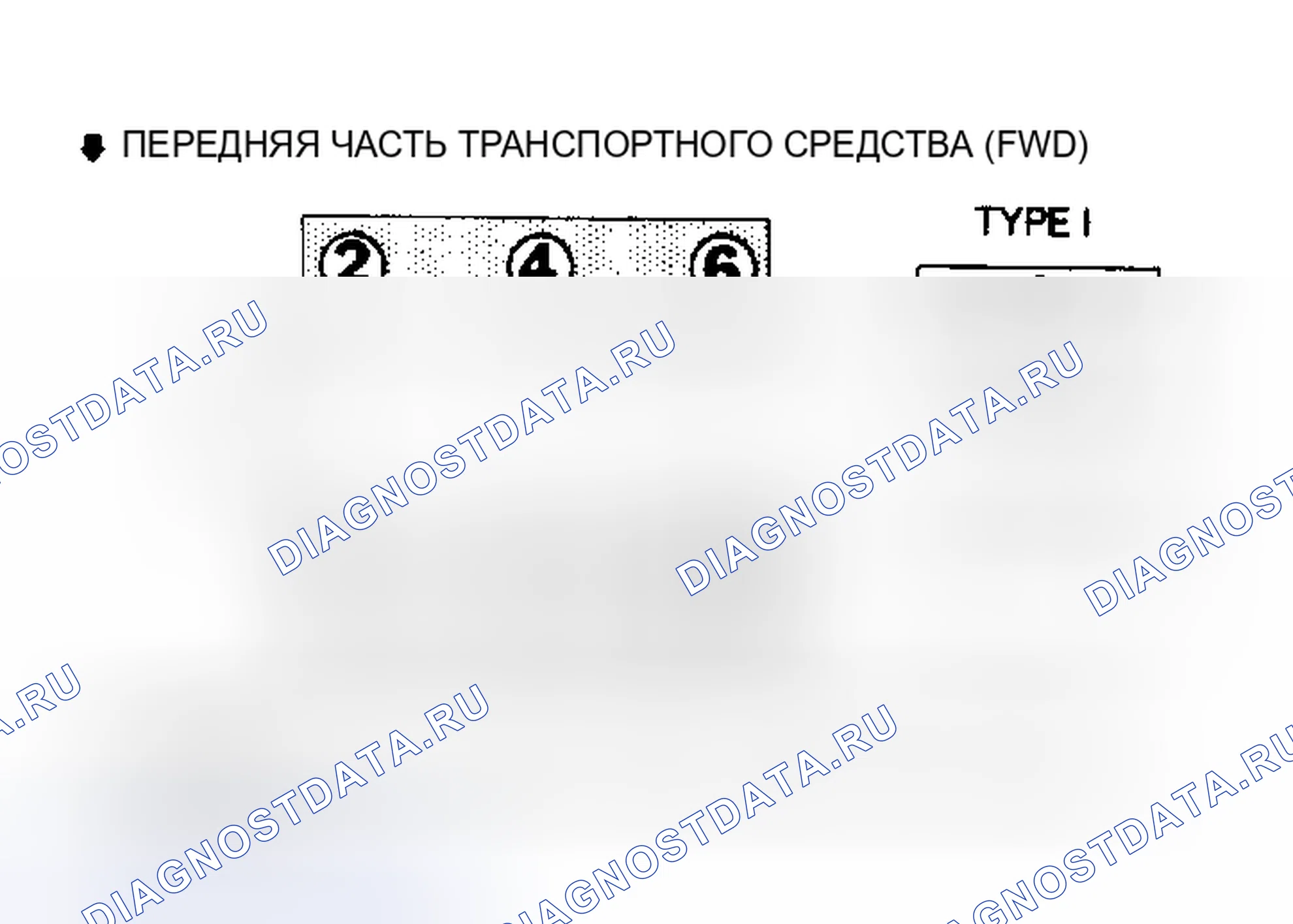 Рис. 17: 3.0L распределённый впрыск топлива и 3.8L последовательный впрыск топлива Порядок срабатывания. Pontiac Fiero I